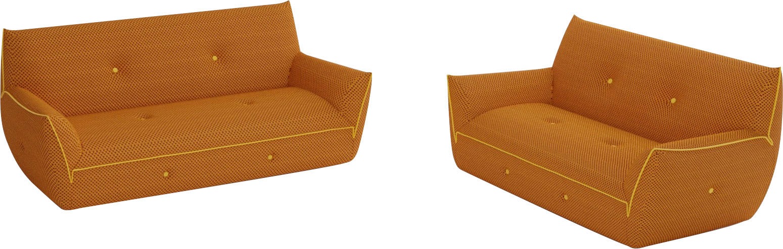 Egoitaliano Polstergarnitur »Yuki, extravagantes Design und höchster Sitzko günstig online kaufen