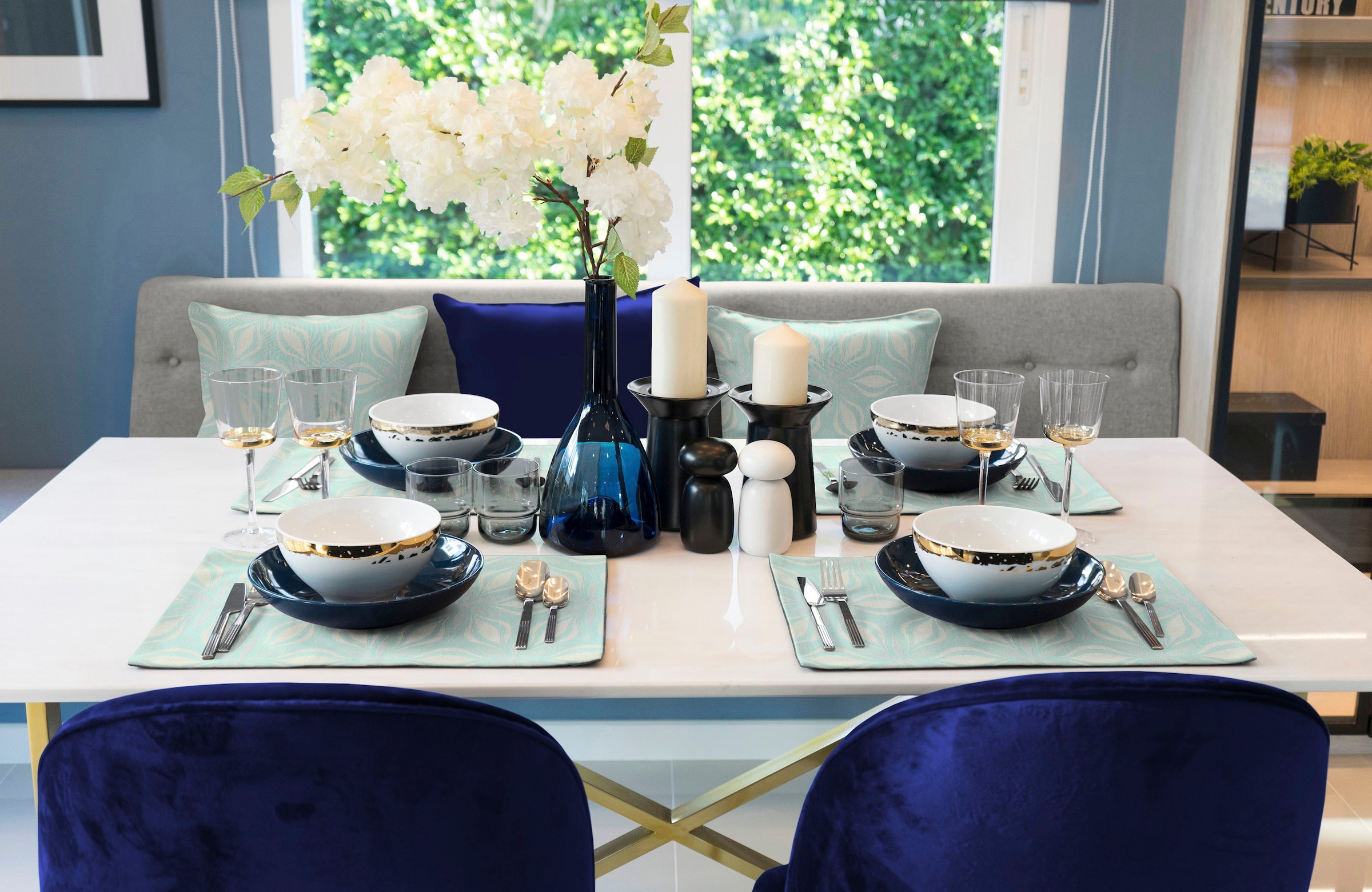 Adam Platzset »Retro Floret« GOTS organic,zertifiziert durch CERES 0242 günstig online kaufen