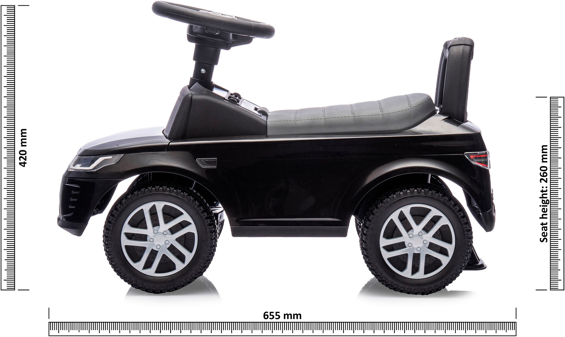 Jamara Rutscherauto »Land Rover Discovery 2in1«, mit Hupe