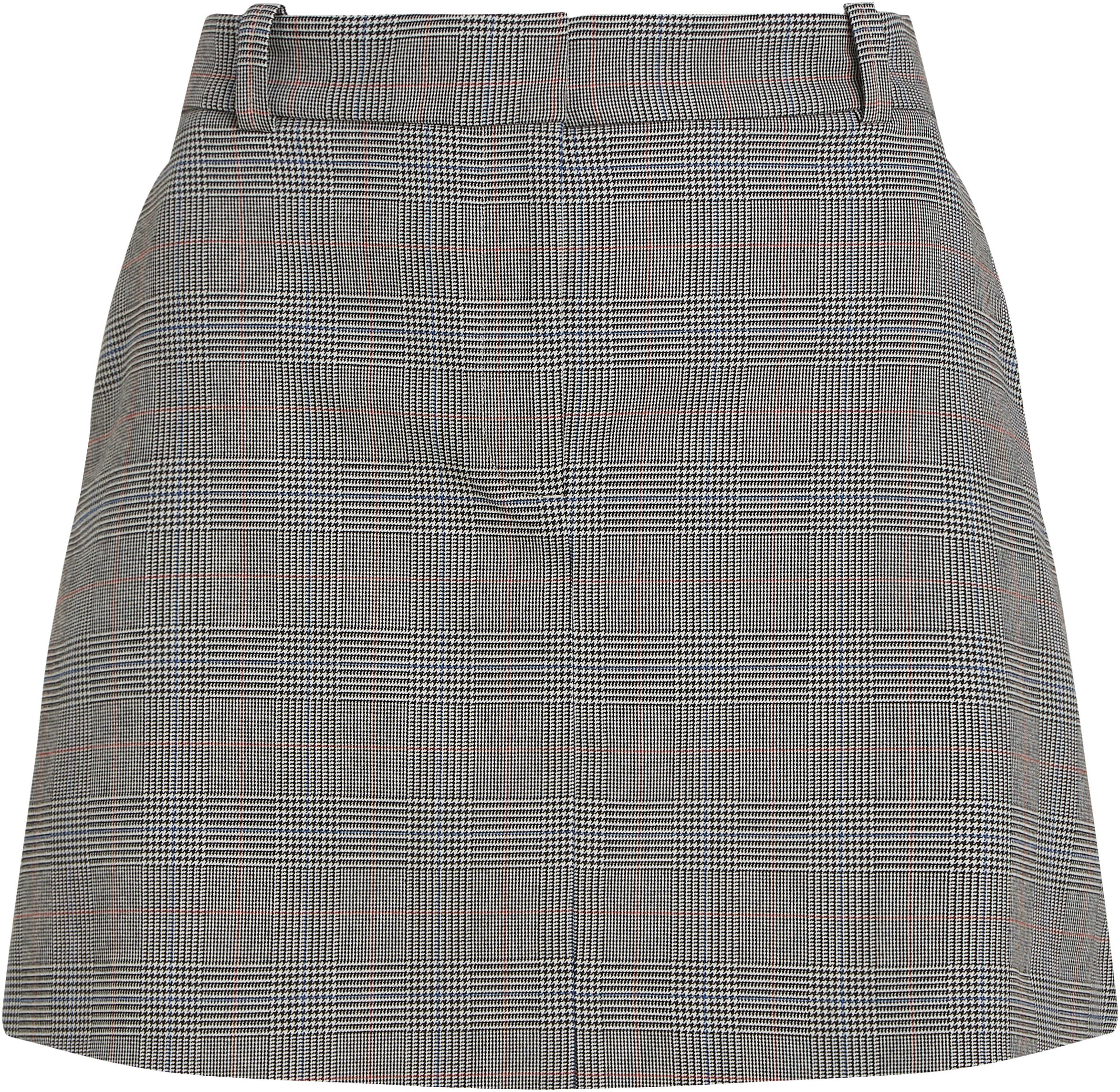 Tommy Hilfiger Bleistiftrock »POW CHECK SHORT SKIRT«, (Global Serie TH WOMEN), Webrock im Karodessin