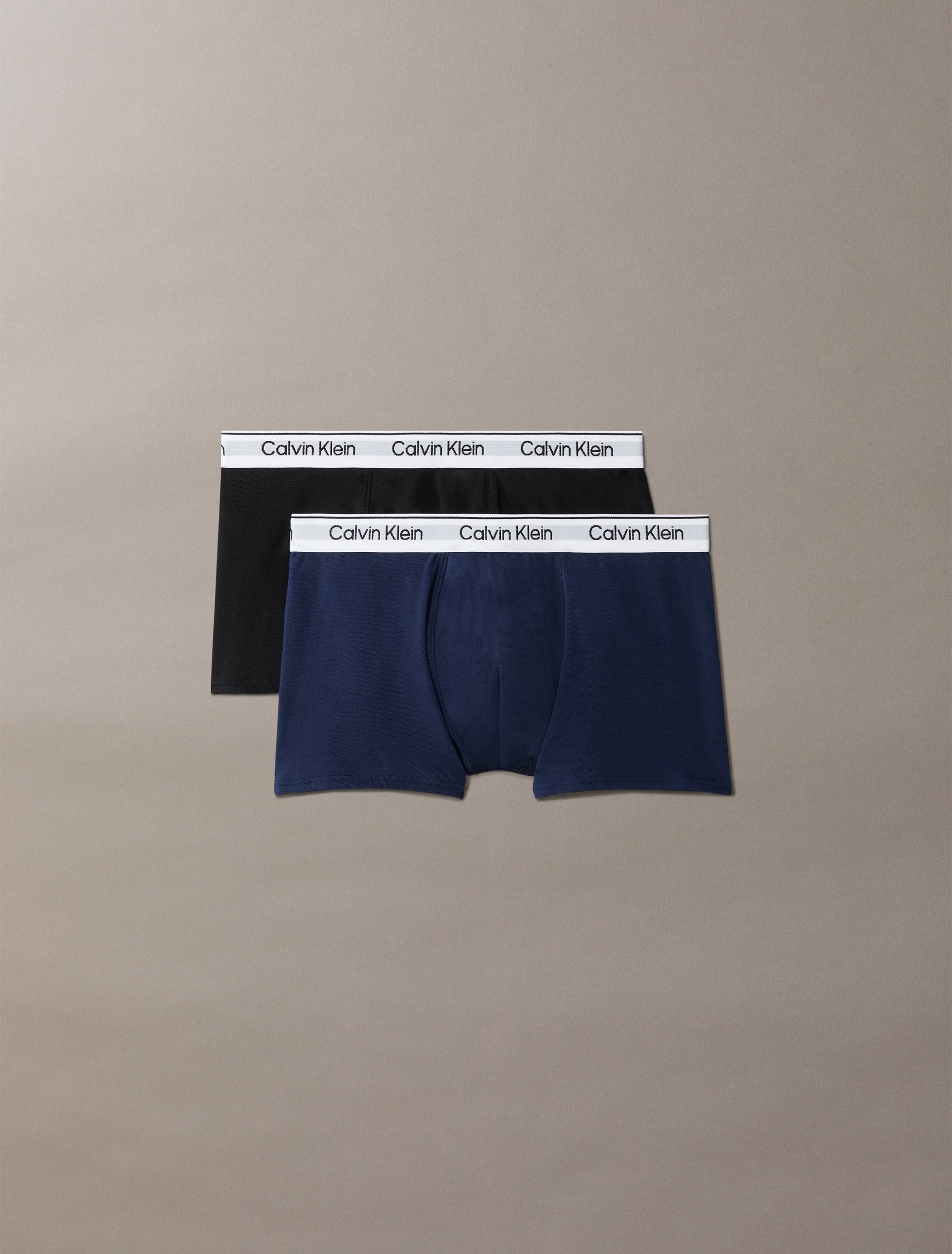 Calvin Klein Underwear Trunk »2PK TRUNK« Packung, 2er-Pack, 2 Stk. mit Logobund