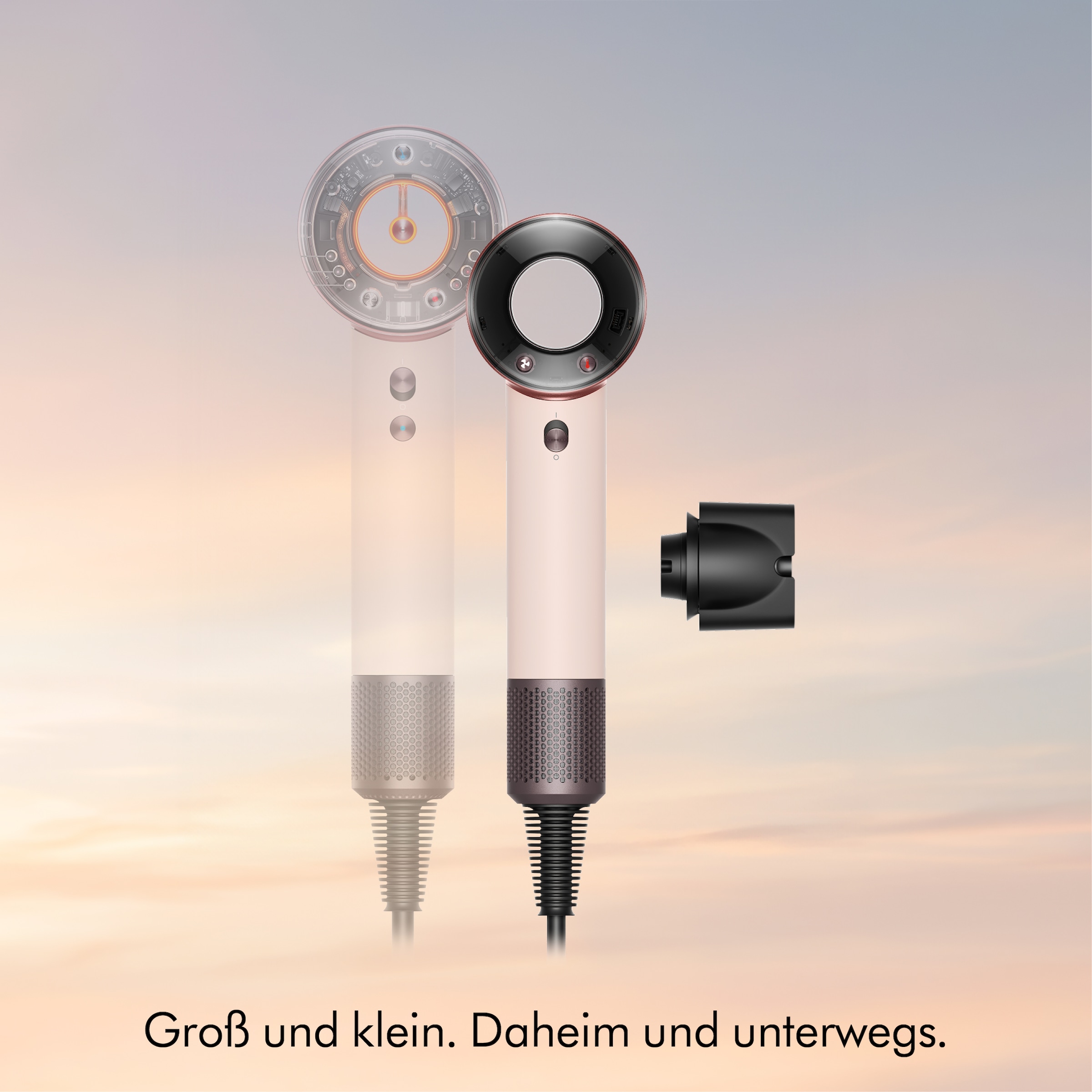 DYSON Haartrockner »Supersonic Travel« 1.200 W 1 Aufsätze perfekt für unterwegs, intelligente Temperaturregulierung