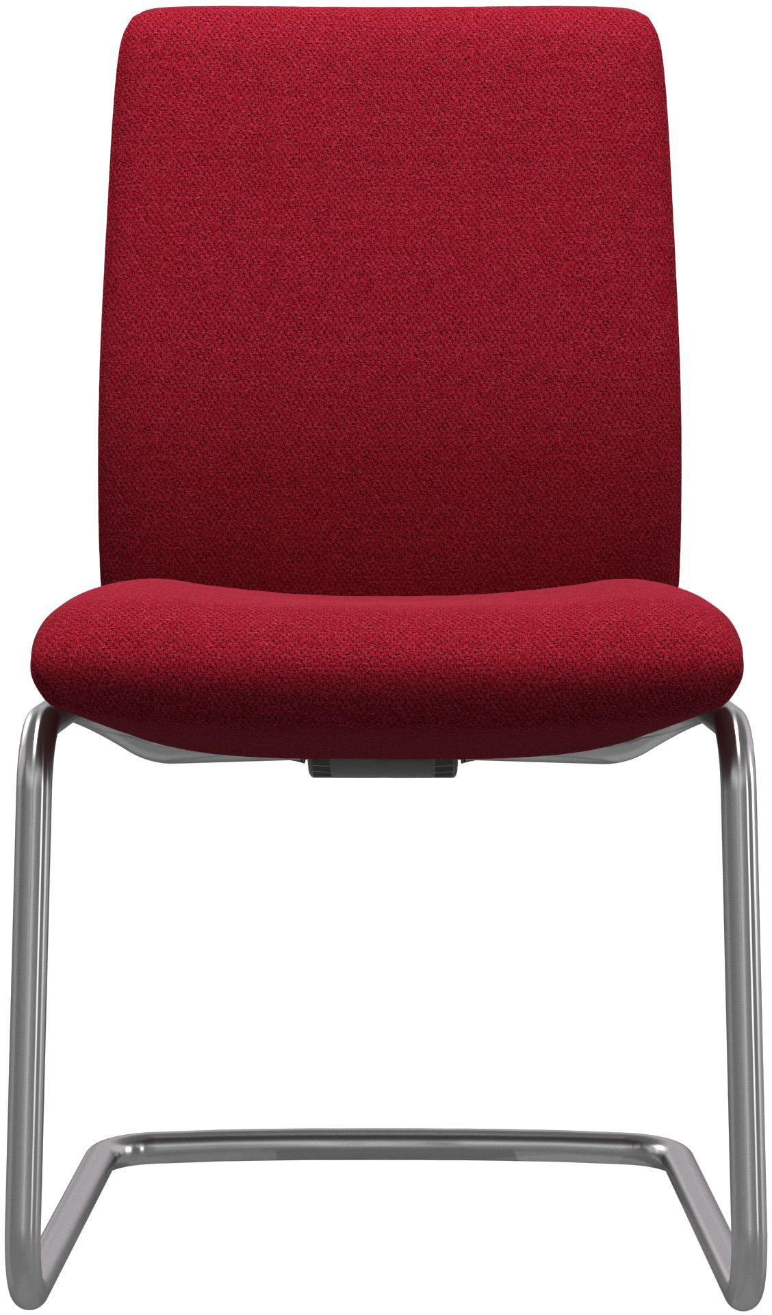 Stressless® Polsterstuhl »Laurel«, ROHLEDER Stoff Q2 FARON, Low Back, Größe L, mit Beinen aus Stahl in Chrom glänzend