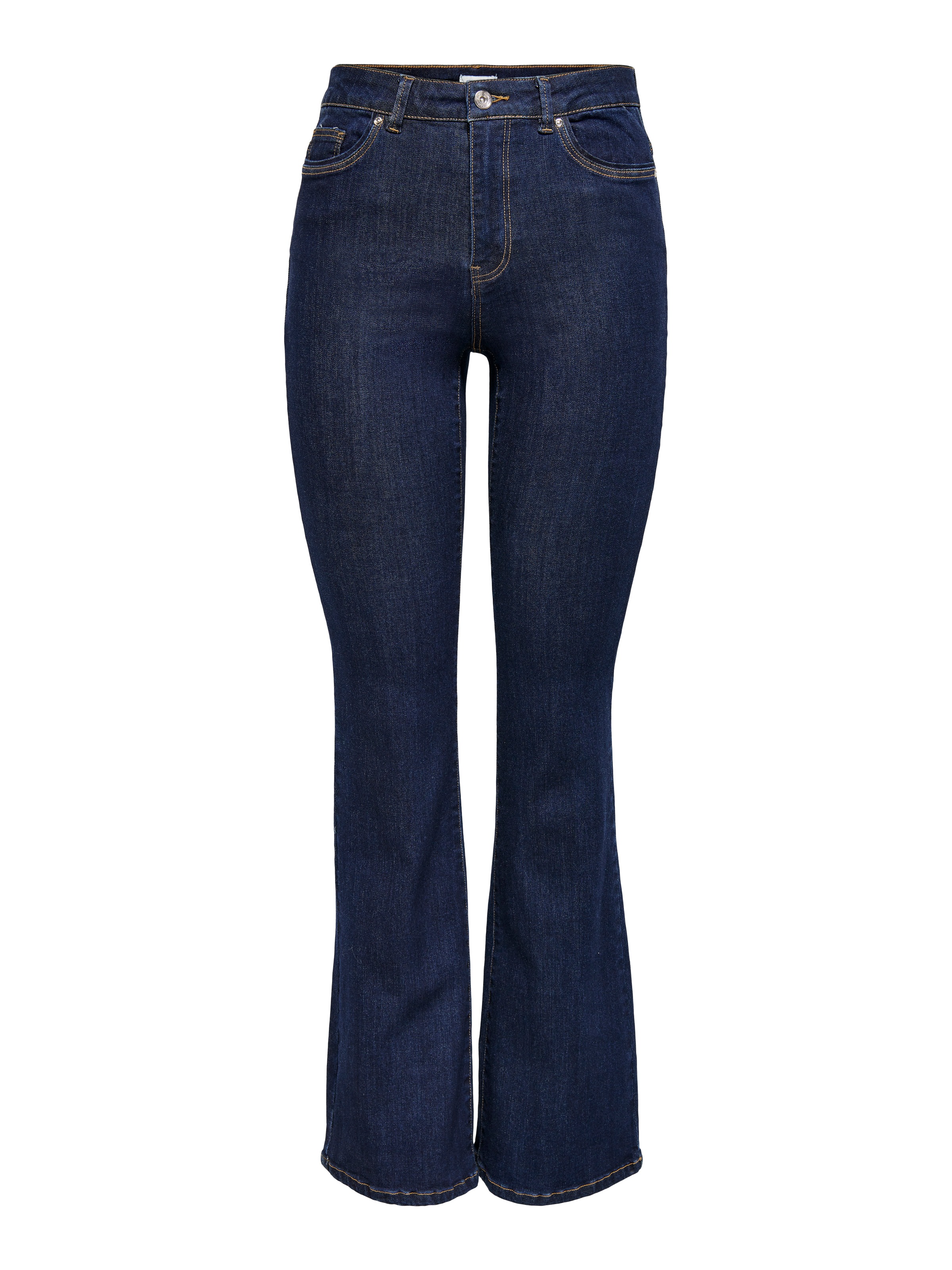 ONLY Bootcut-Jeans »ONLWAUW LIFE HW FLARED RINSE DNM« mit Stretch