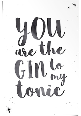Reinders! Poster »Gin Tonic Love«, (1 St.) kaufen