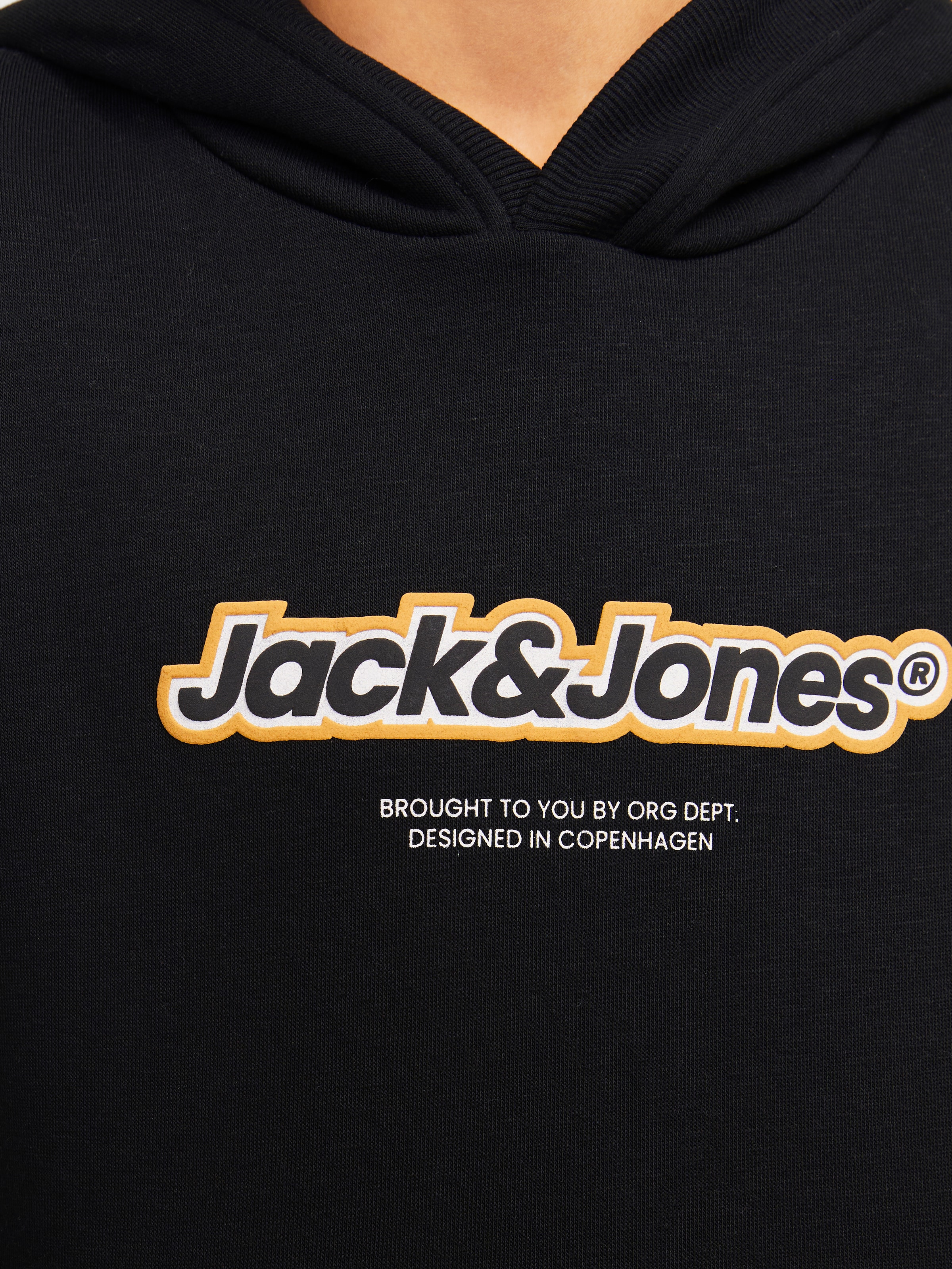 Jack & Jones Junior Kapuzensweatshirt »JORVESTERBRO NEWTON BRNDG SWEAT BF JNR«