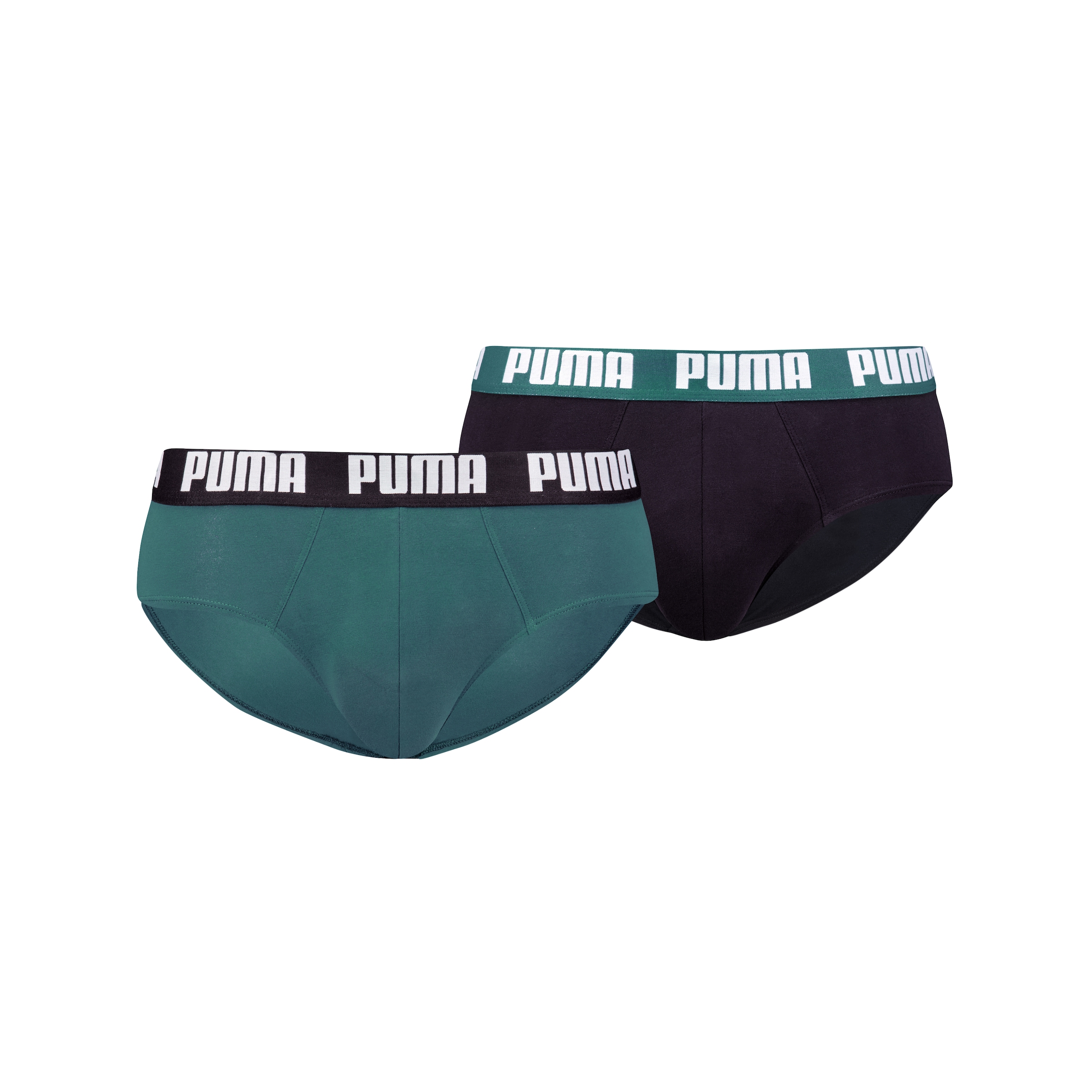 PUMA Slip »PUMA MEN EVERYDAY BRIEFS« 2er Pack,  mit Logobund