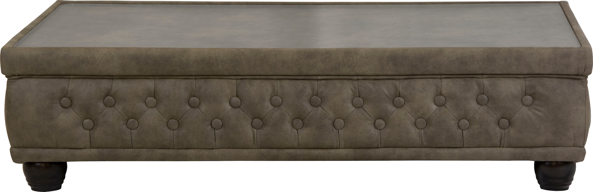 Home affaire Couchtisch »Rysum«, passend zur Polsterserie "Rysum", mit Glasplatte