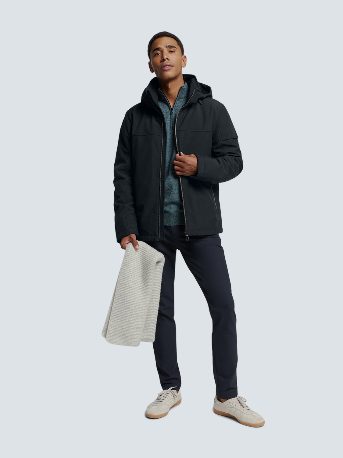 NO EXCESS Softshelljacke »No Excess Softshell-Kapuzenjacke«