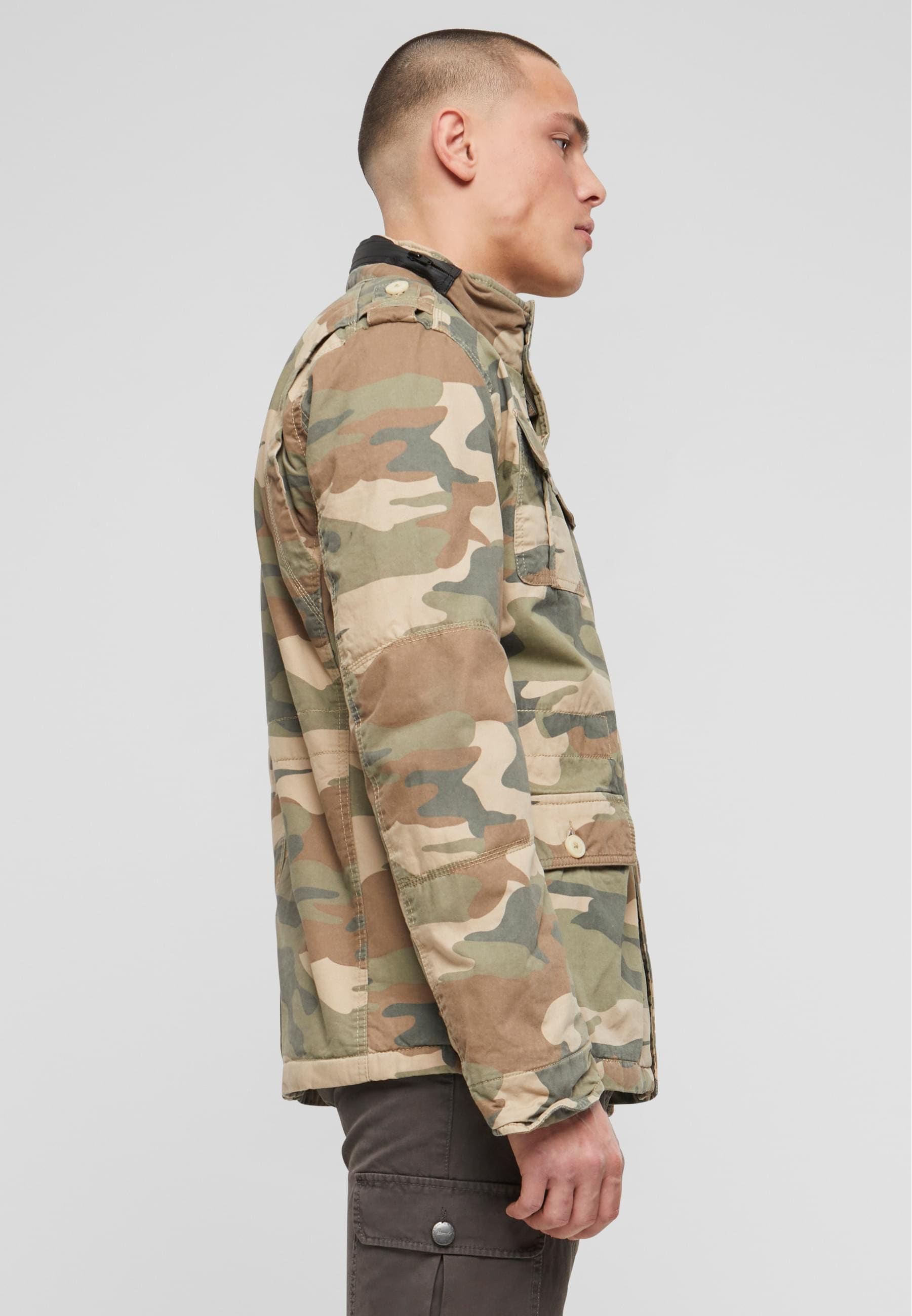 Brandit Allwetterjacke »Brandit Herren Britannia Winter Jacket« 1 Stk. tlg. ohne Kapuze