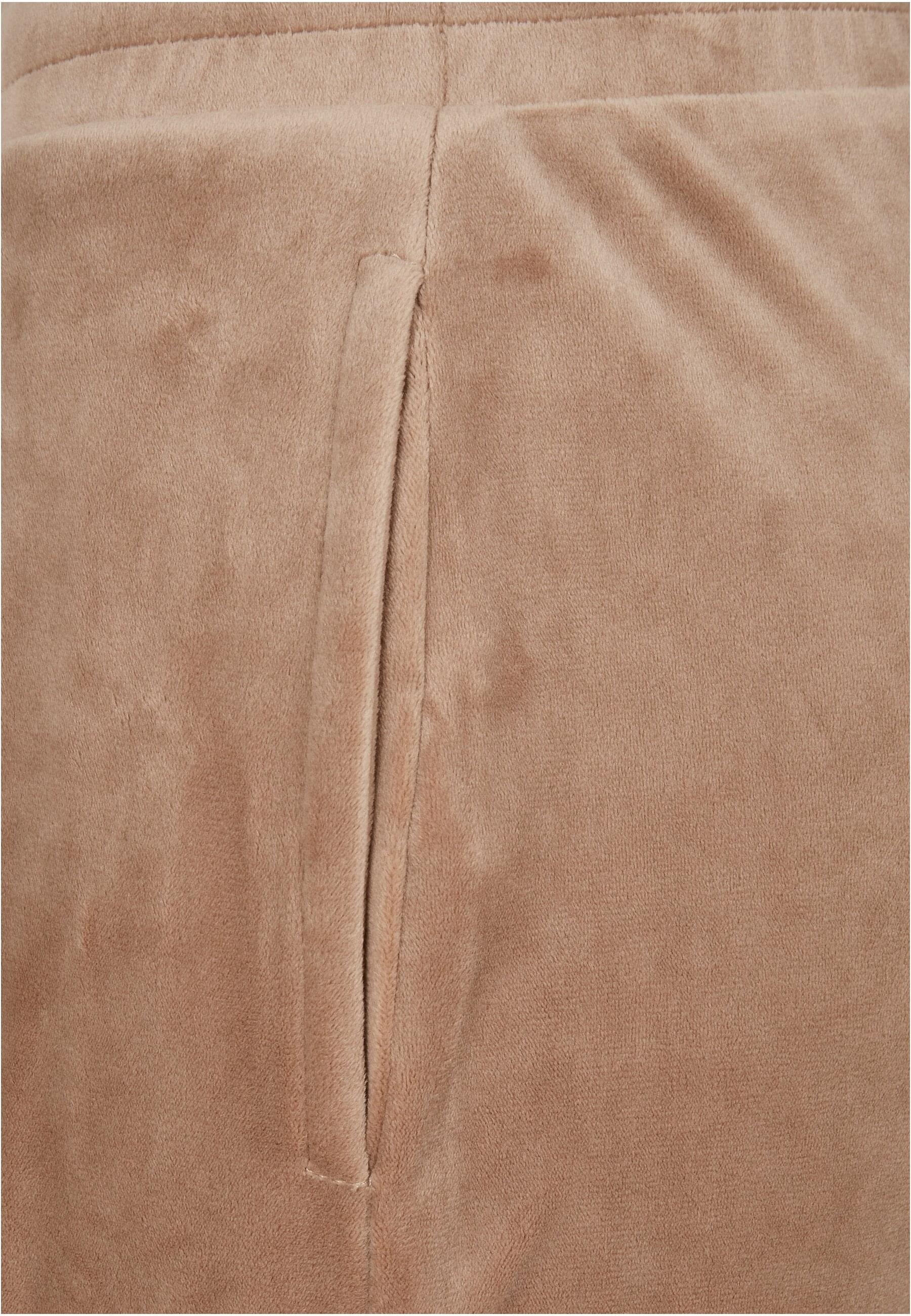 URBAN CLASSICS Jogginghose »Urban Classics Damen Ladies High Waist Ballon Velvet Sweat Pants«