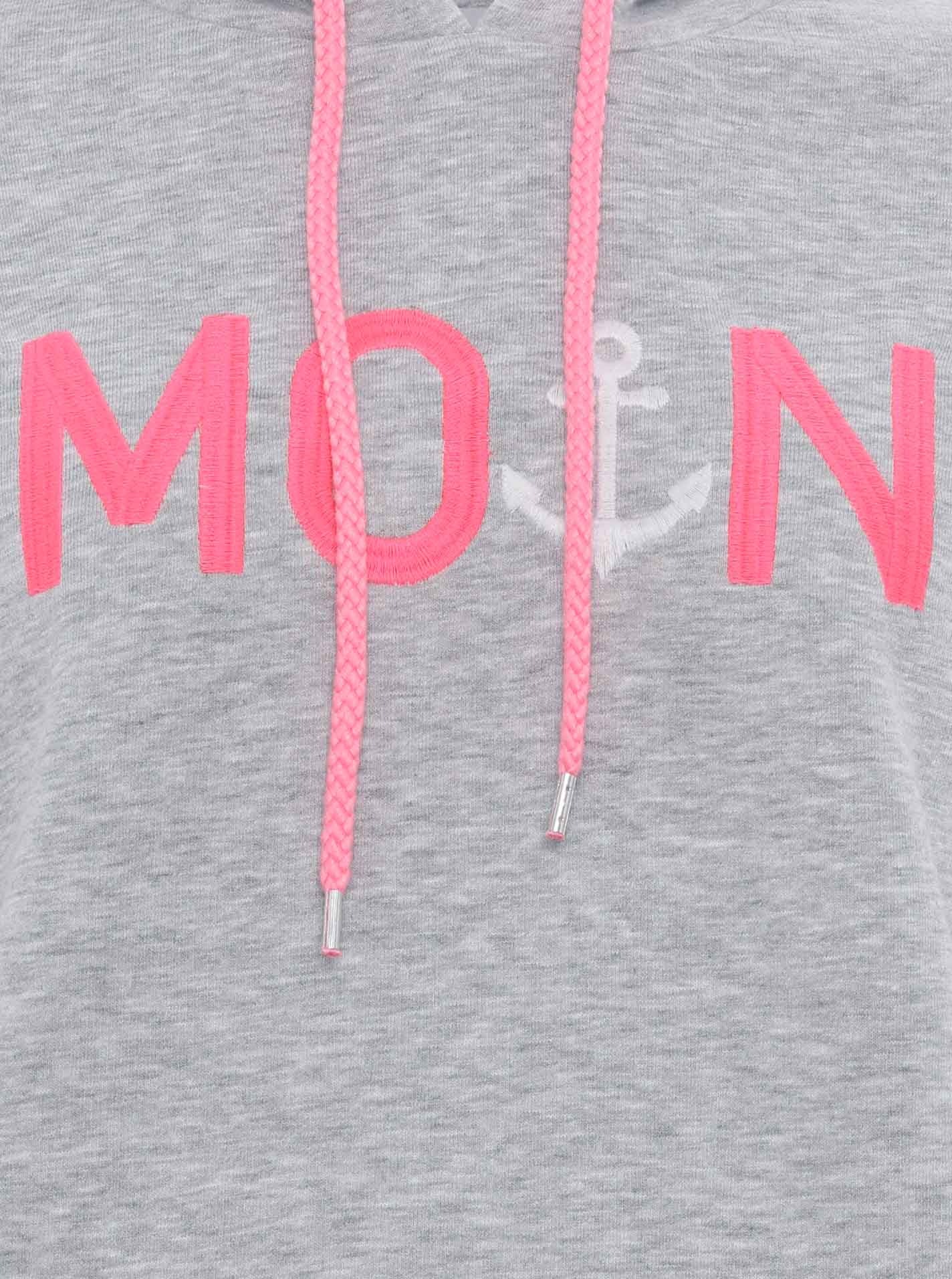 Zwillingsherz Hoodie »"Rahel"«, Mit Kontrastbündchen und Fronttasche
