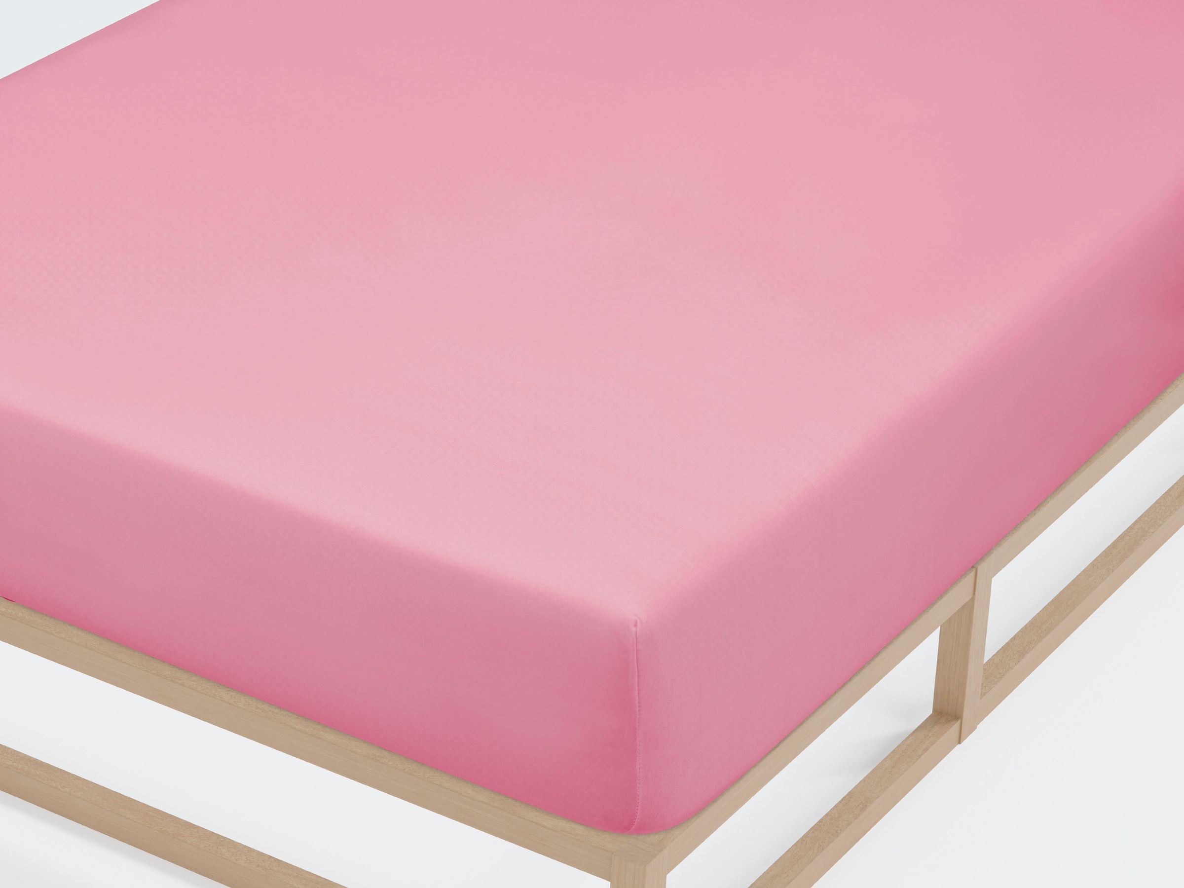 Biberna Spannbettlaken »Leila«, Bettlaken aus 100% Baumwolle, für Matratzenhöhen bis 22 cm