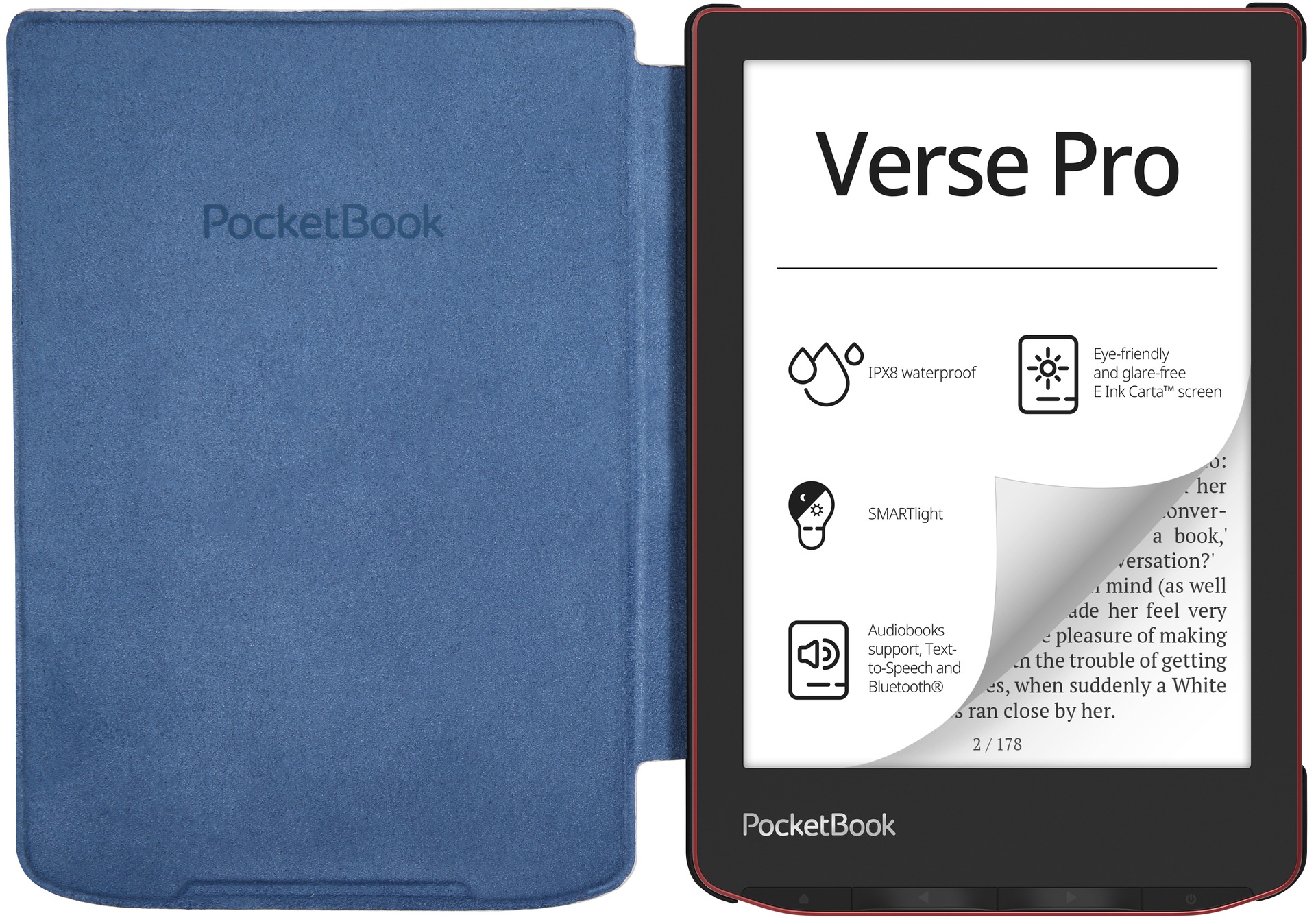 PocketBook Flip Case »Shell Cover«, für PocketBook Verse und Verse Pro