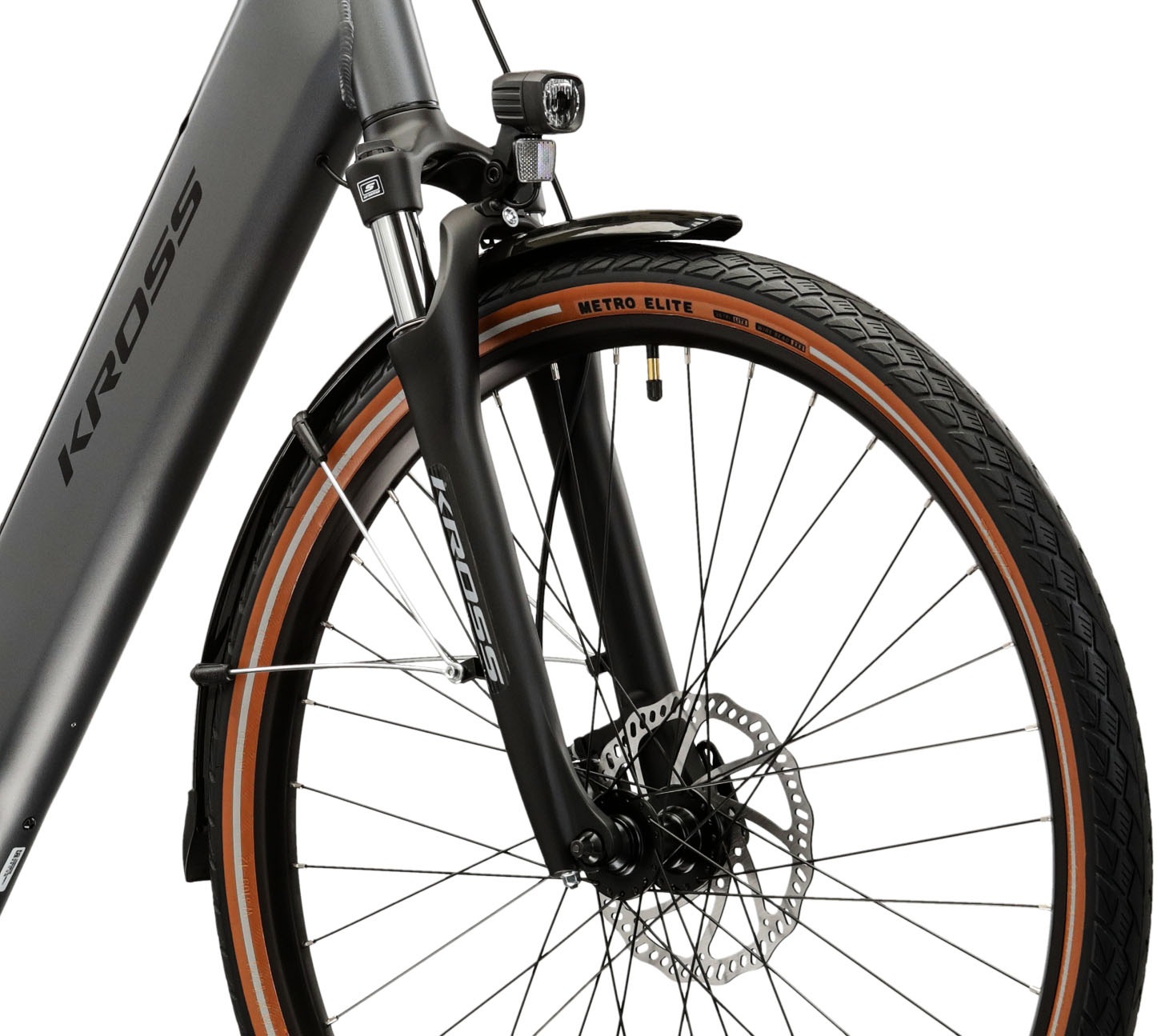 Kross E-Bike »E-Trekkingbike Damen Trans Hybrid 1.0 28" grau 8 Gänge«, 8 Gang, Shimano, ACERA M3020, Heckmotor 250 W