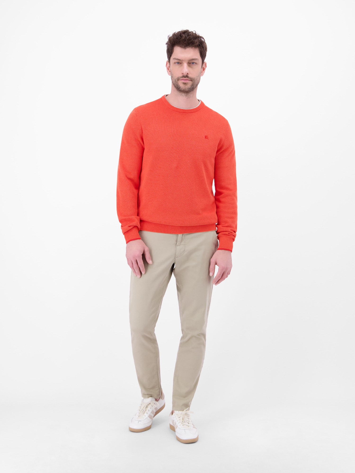 LERROS Sweatshirt »Sweatshirt in sportiver 2-Tone-Optik«
