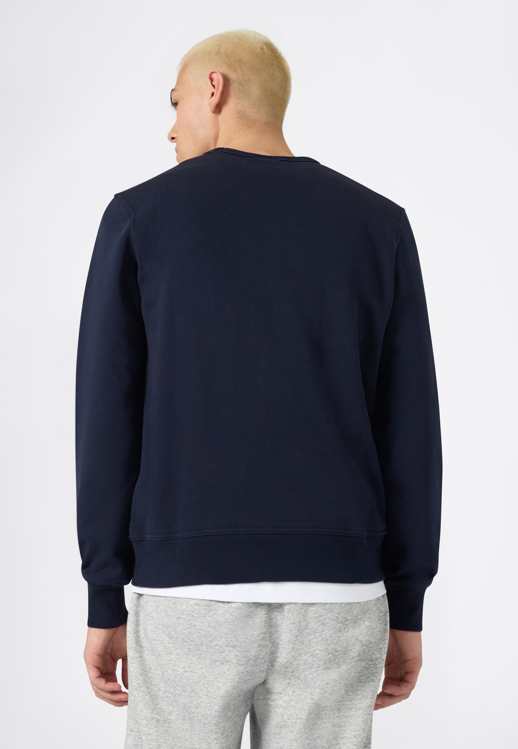 Champion Sweatshirt »ICONS CONTRAST Fleece Crewneck Sweatshirt«, mit Crewneck-Ausschnitt, aus Baumwolle und Polyester
