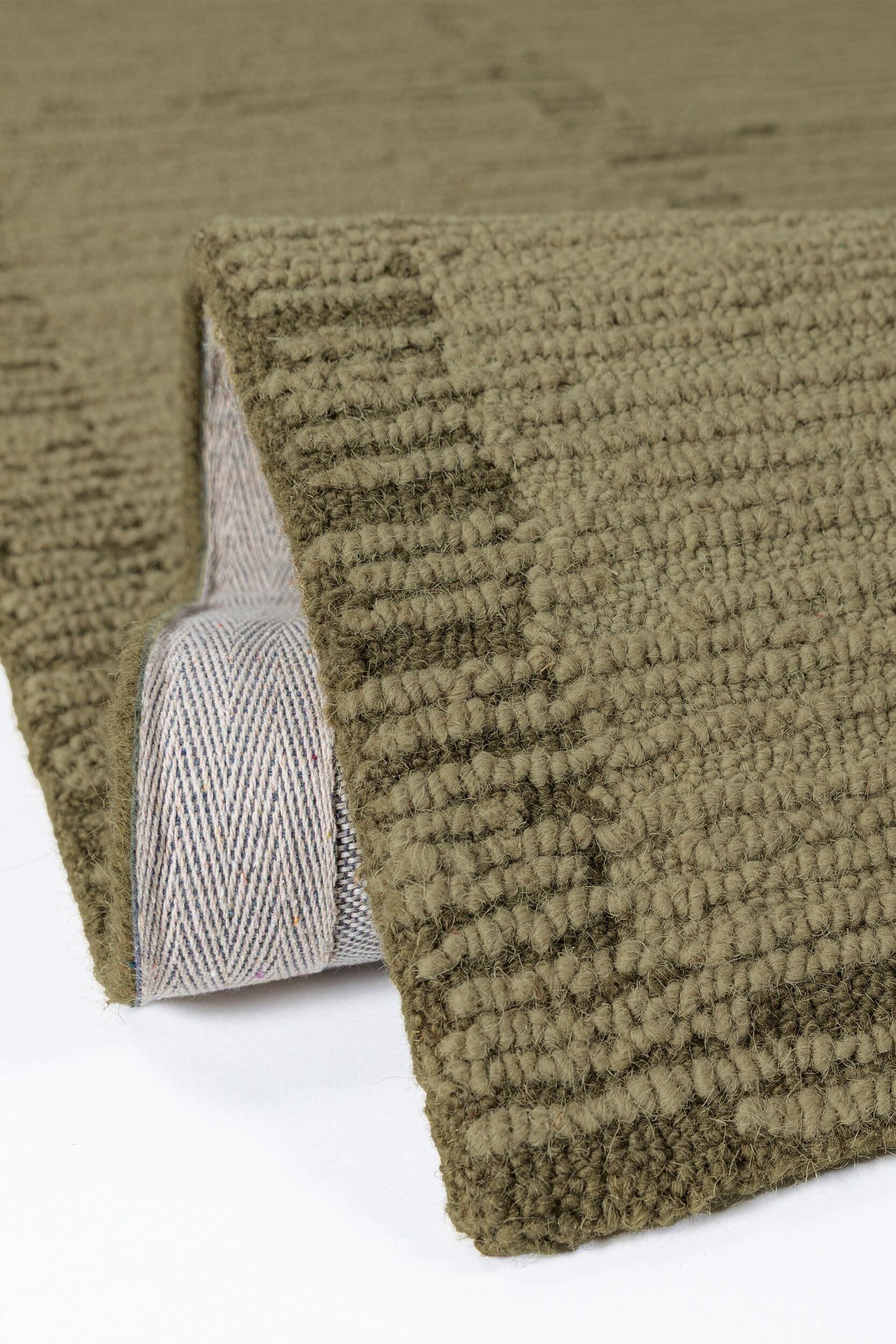 FLAIR RUGS Wollteppich »HARRIS MODULA aus 100% Wolle« rechteckig 12 mm Höhe Strukturierte Oberfläche, handgetuftet, auch als Läufer und in rund
