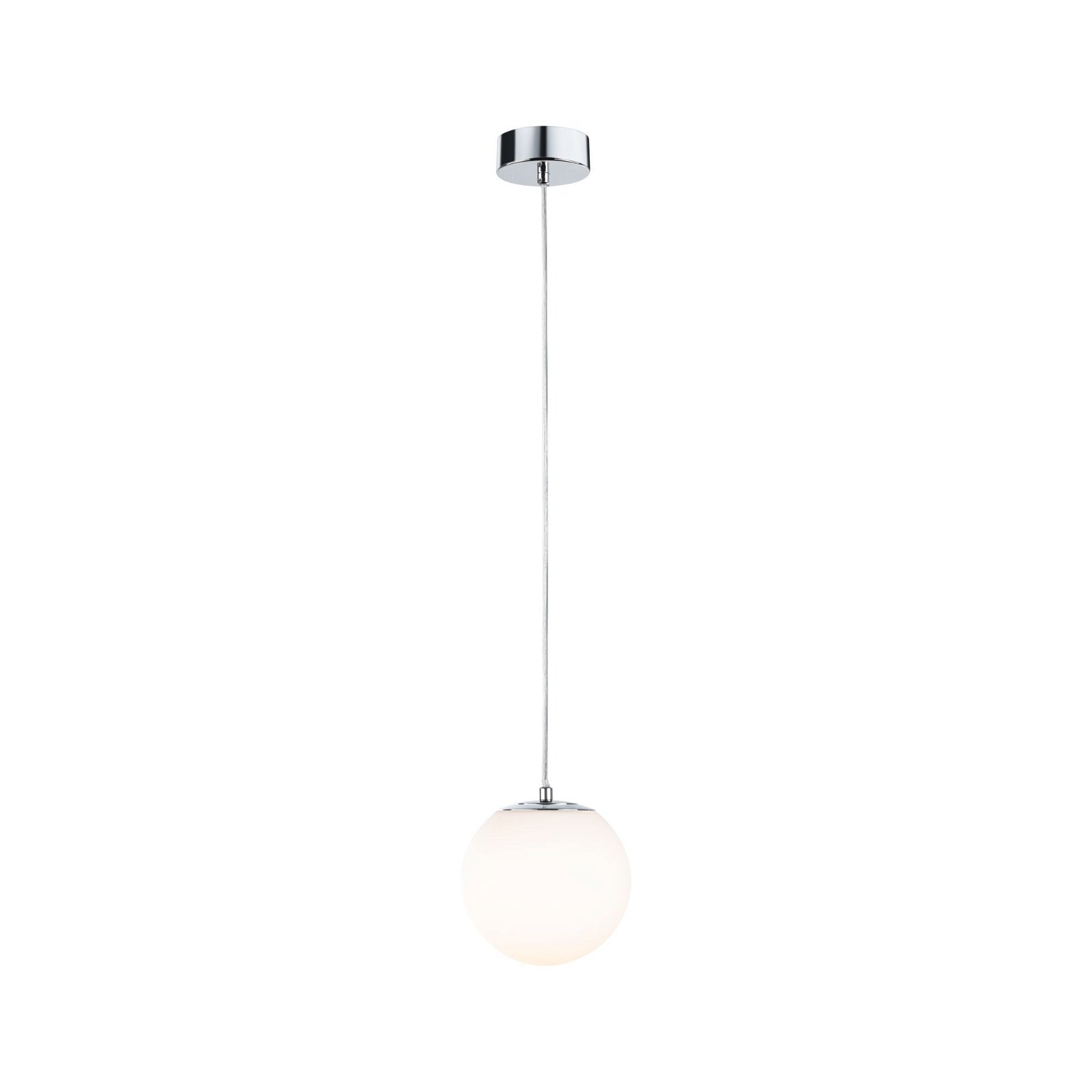 Paulmann LED Pendelleuchte »Selection Bathroom Gove IP44 9W 3000K Satin, Glas/Metall«, 1 flammig