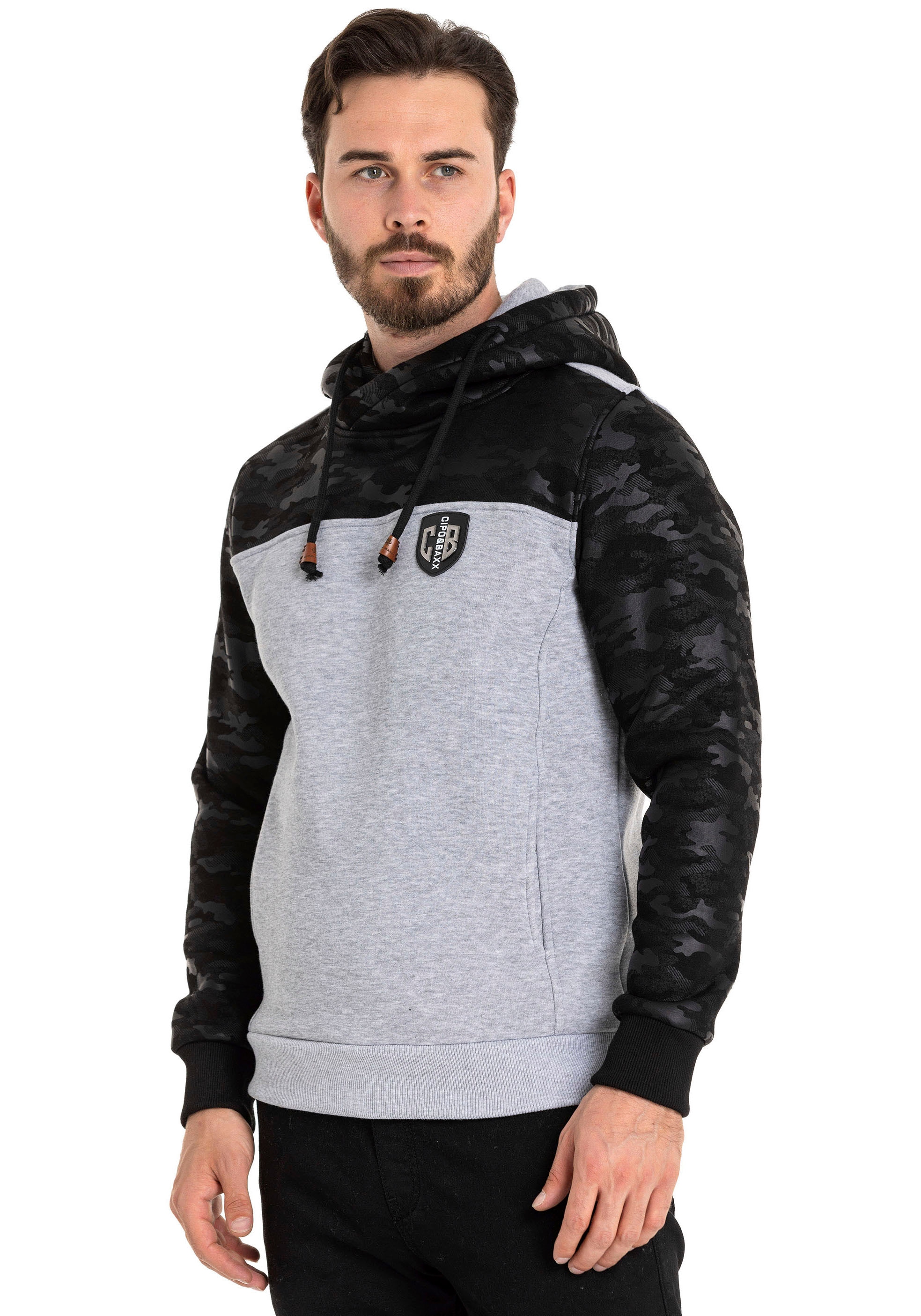 Cipo & Baxx Kapuzensweatshirt