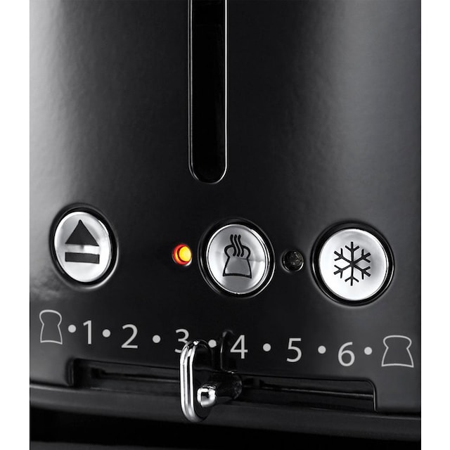 RUSSELL HOBBS Toaster »21681-56«, 2 kurze Schlitze, 1300 W, Retro Classic  Noir auf Raten kaufen