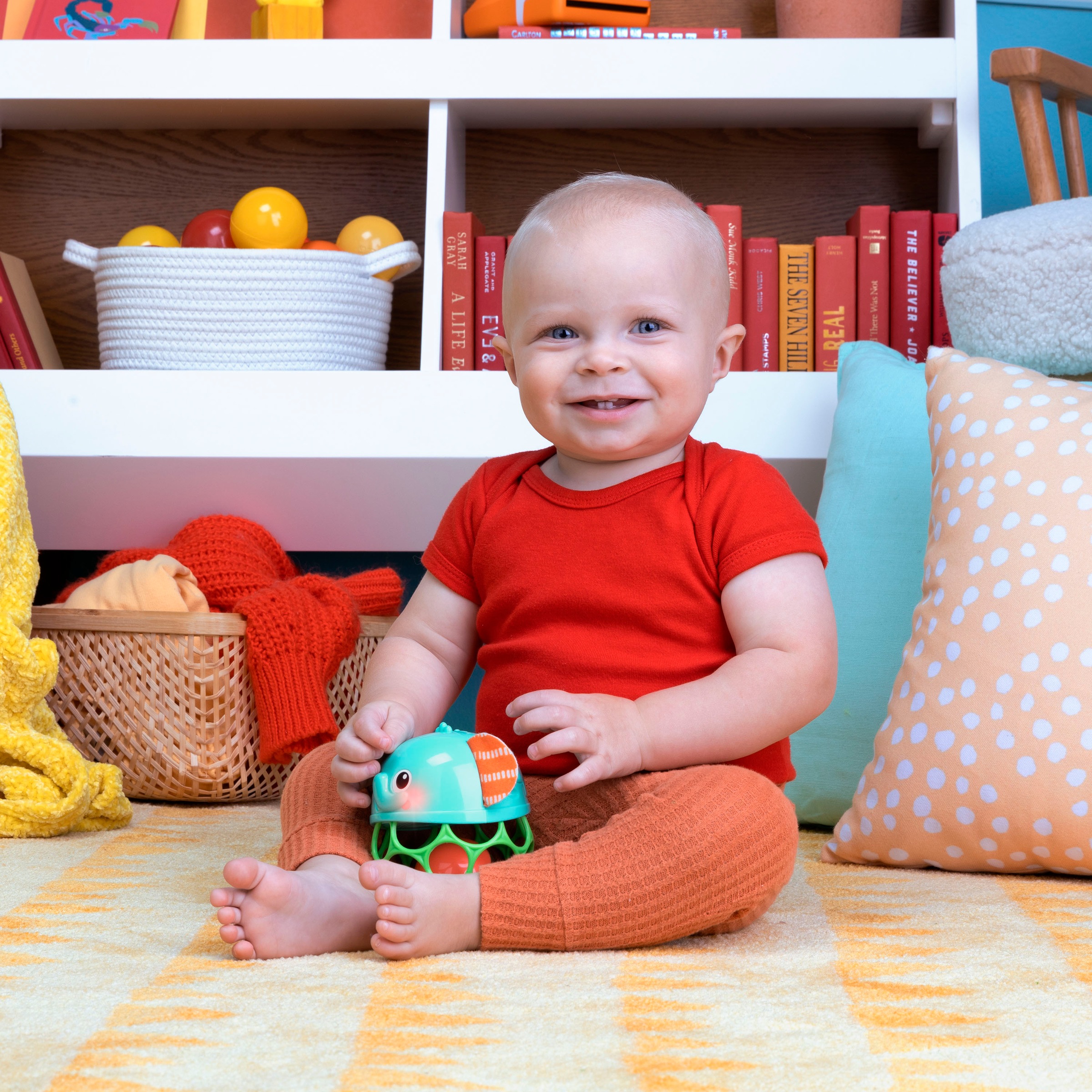 Bright Starts Lernspielzeug »Giggle & Glow Musical Light-Up Toy«, mit Licht und Sound