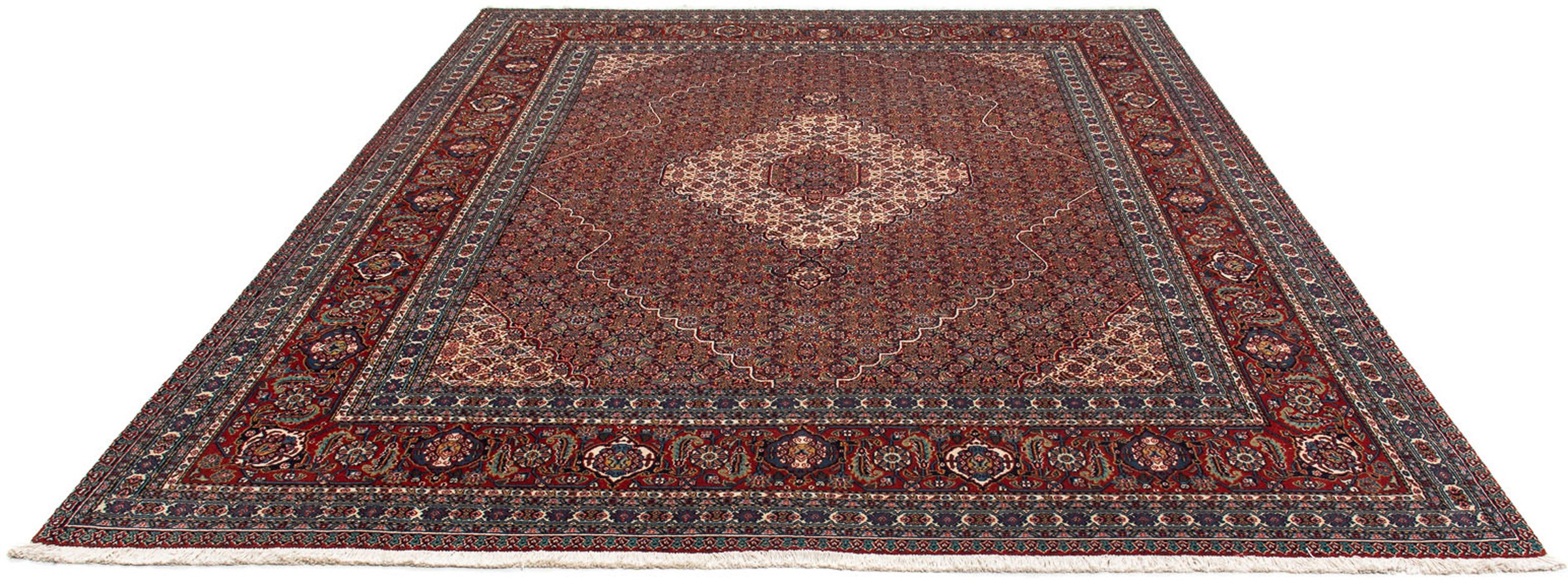 morgenland Orientteppich »Perser - Nain - 323 x 256 cm - dunkelrot«, rechte günstig online kaufen
