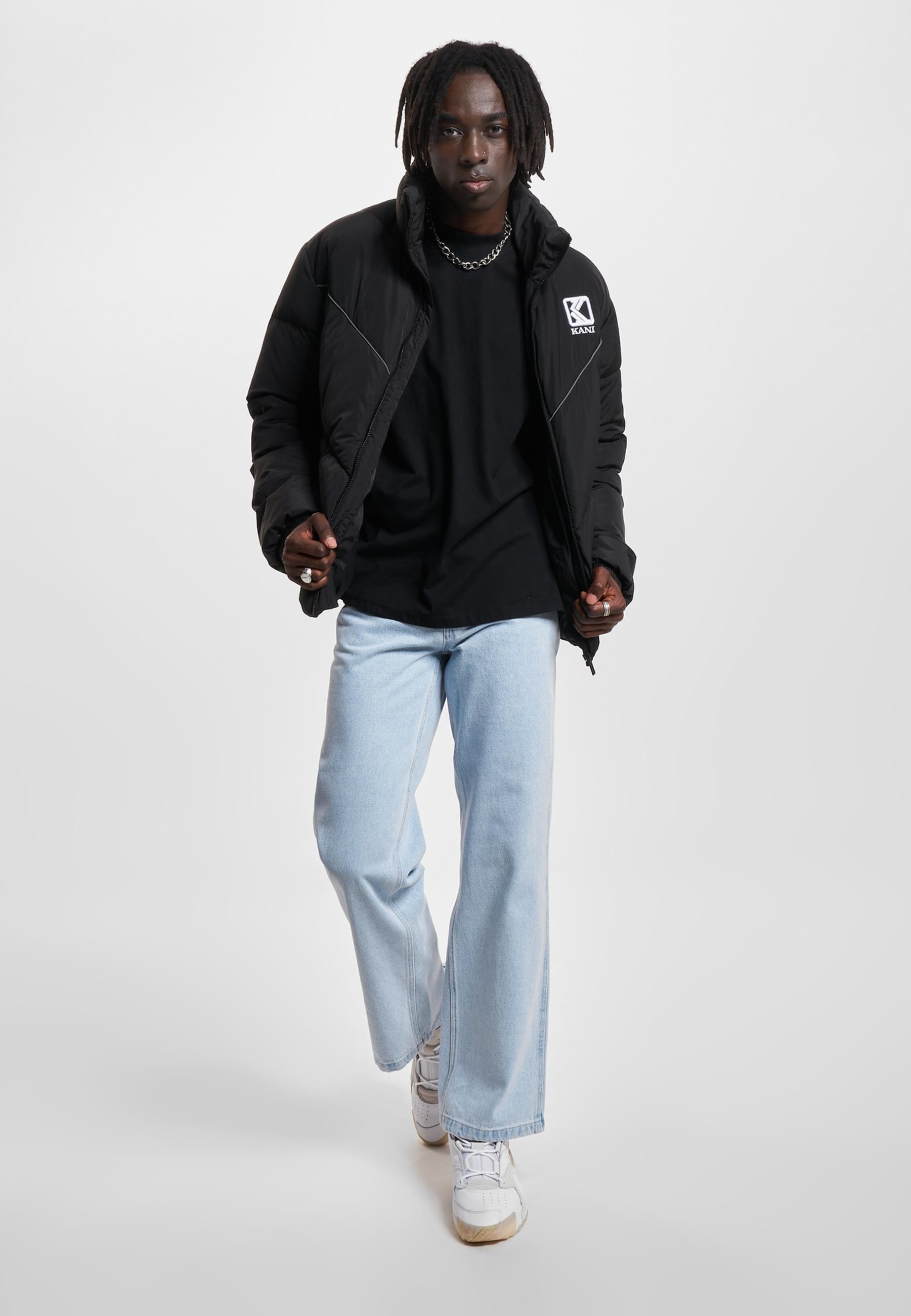 Karl Kani Winterjacke »Karl Kani Damen KM233-043-1 KK Og Puffer Jacket« 1 Stk. tlg. ohne Kapuze