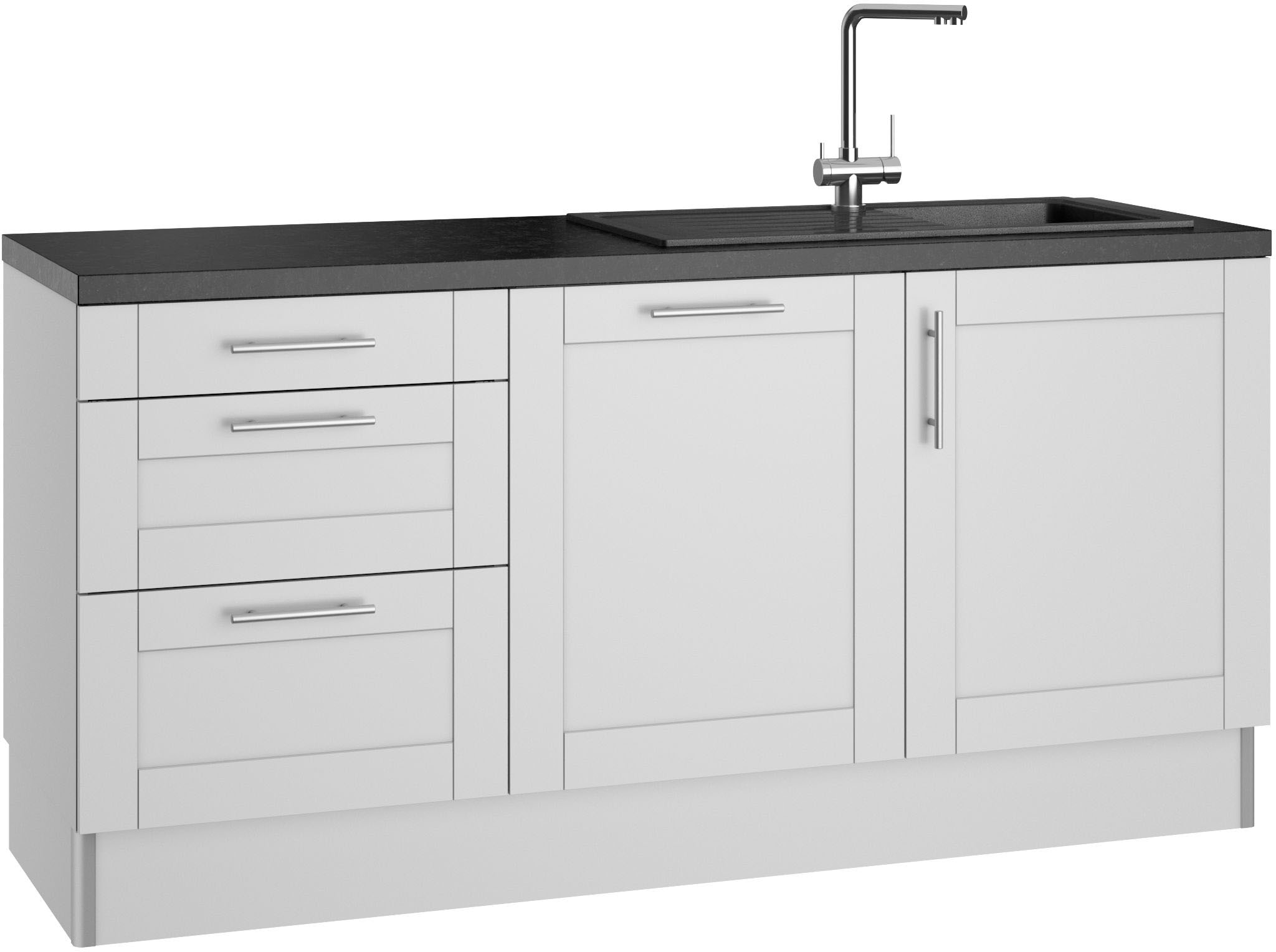 KOCHSTATION Küche »KS-Ahus«, 180 cm breit, wahlw.mit E-Geräten, Soft Close günstig online kaufen