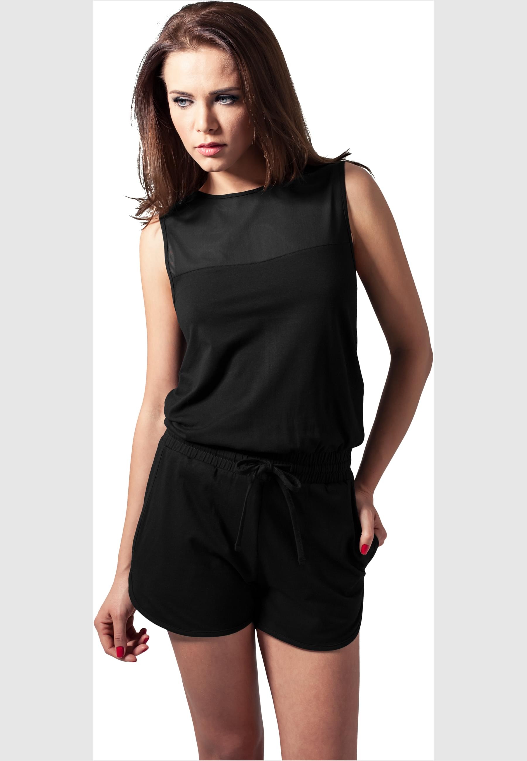 URBAN CLASSICS Jumpsuit »Urban Classics Damen Ladies Tech Mesh Hot Jumpsuit« 1 Stk.