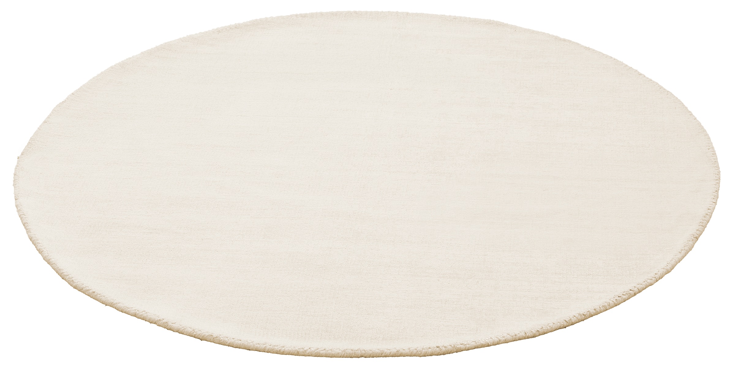 my home Teppich »Soley«, rund, 12 mm Höhe, Handweb Teppiche, Wohnzimmer, Sc günstig online kaufen