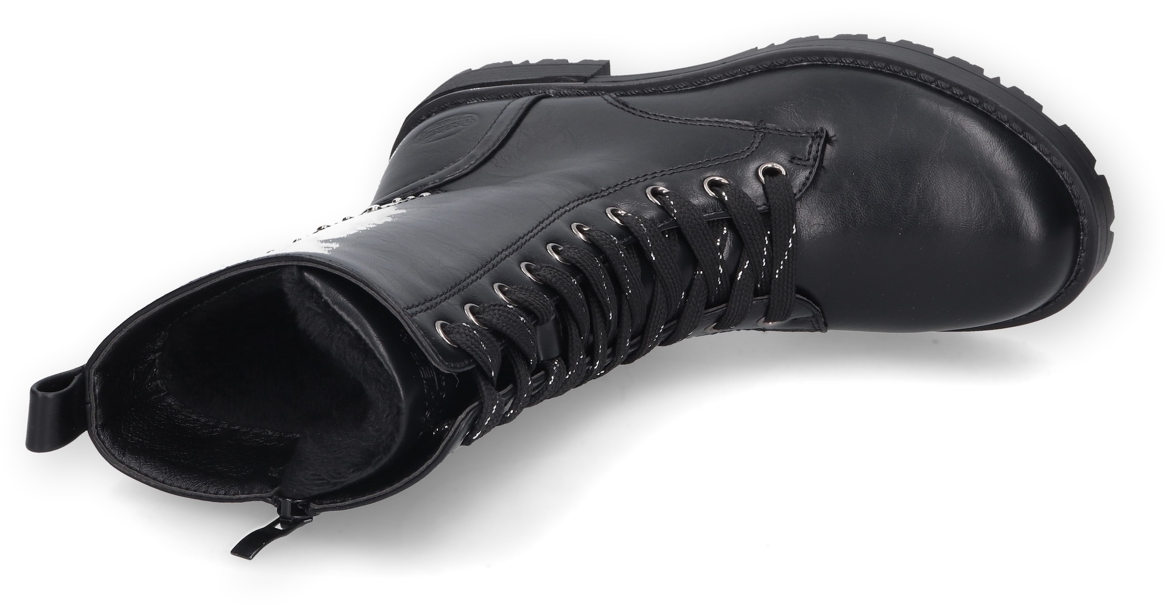 Dockers by Gerli Winterboots, Biker Boots, Stiefel mit Reißverschluss
