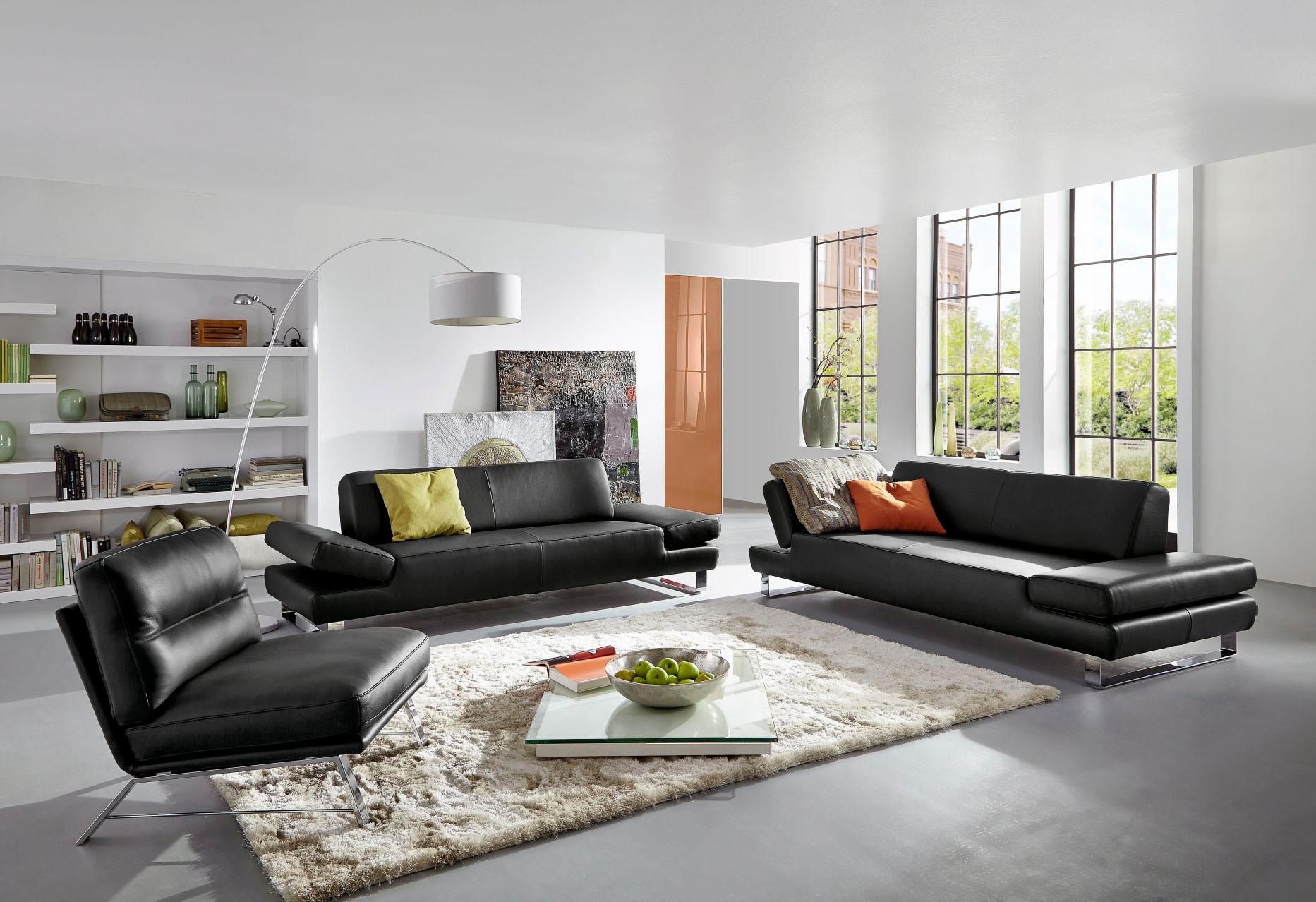 W.SCHILLIG 3-Sitzer "taboo Designsofa mit hohem Sitzkomfort" mit Übertiefe, günstig online kaufen