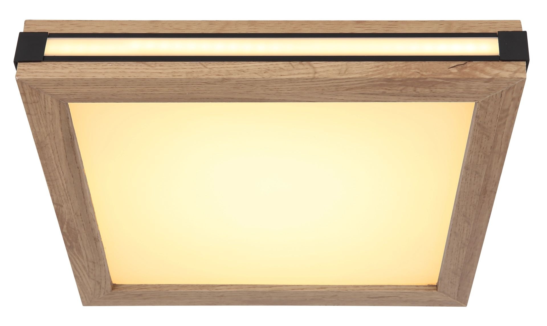 GLOBO LIGHTING Deckenleuchte »CARLA«, Leuchtmittel LED-Modul | LED fest integriert, quadratische Deckenlampe, Wohnzimmer, Licht 3 Stufen