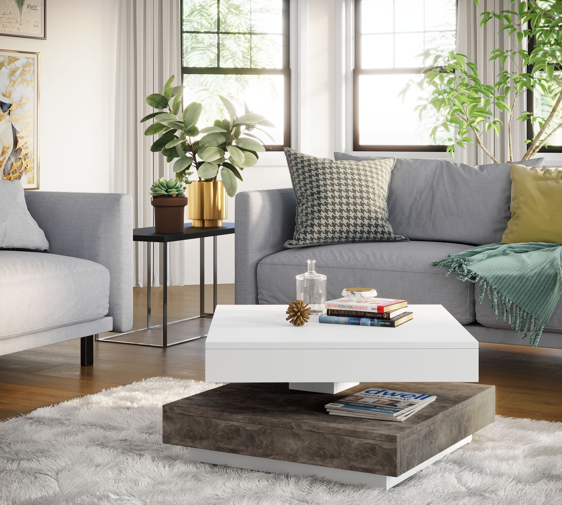 Home affaire Couchtisch »BEN«, mit drehbarer Platte