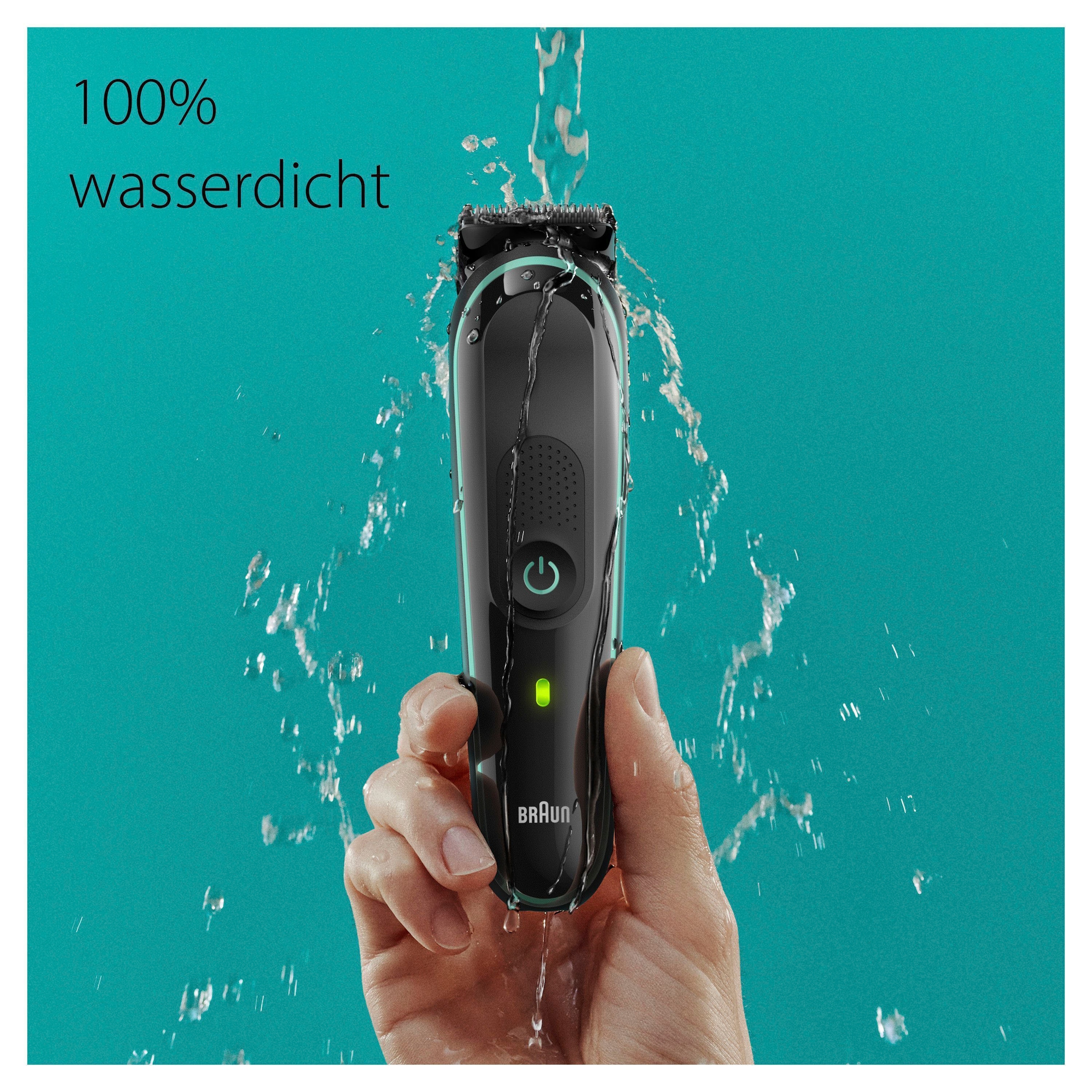 kabellose 80 Braun Laufzeit »All-In-One MGK3441«, Styling Wasserdicht, kaufen online Set Min. Haarschneider