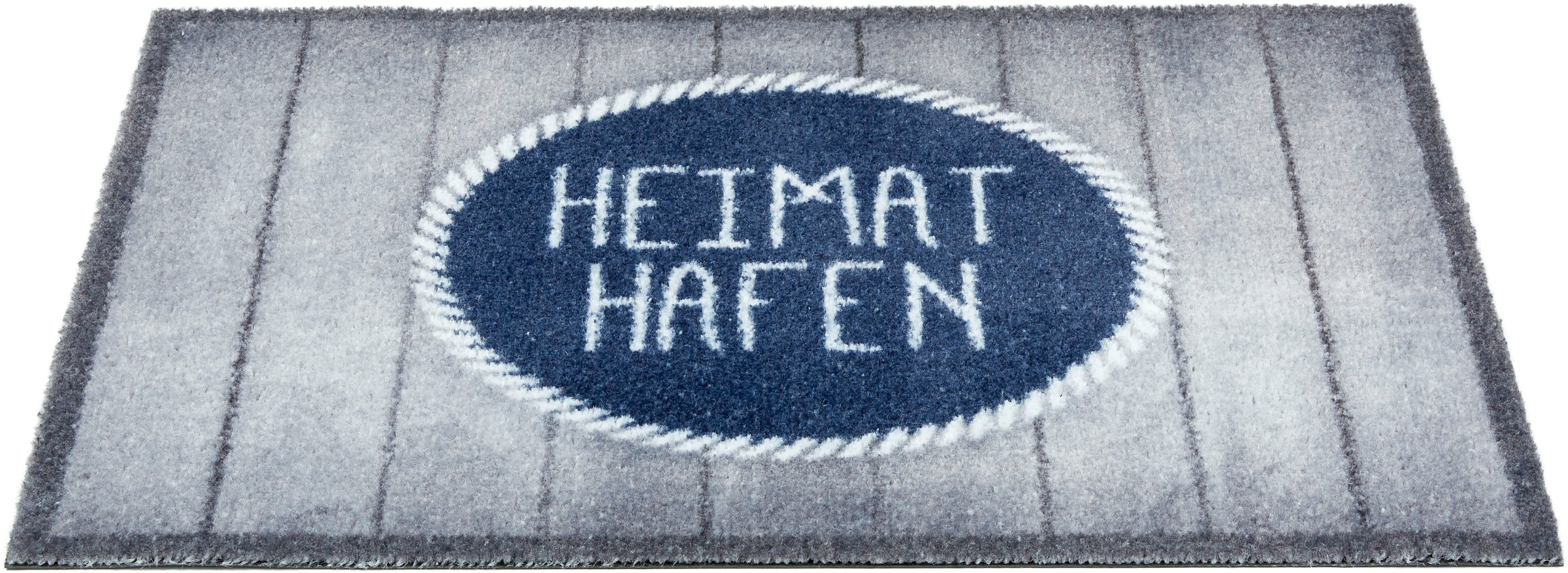 ASTRA Fußmatte »DecoBrush 1630«, rechteckig, 7 mm Höhe, Schmutzfangmatte, mit Spruch, In -und Outdoor geeignet
