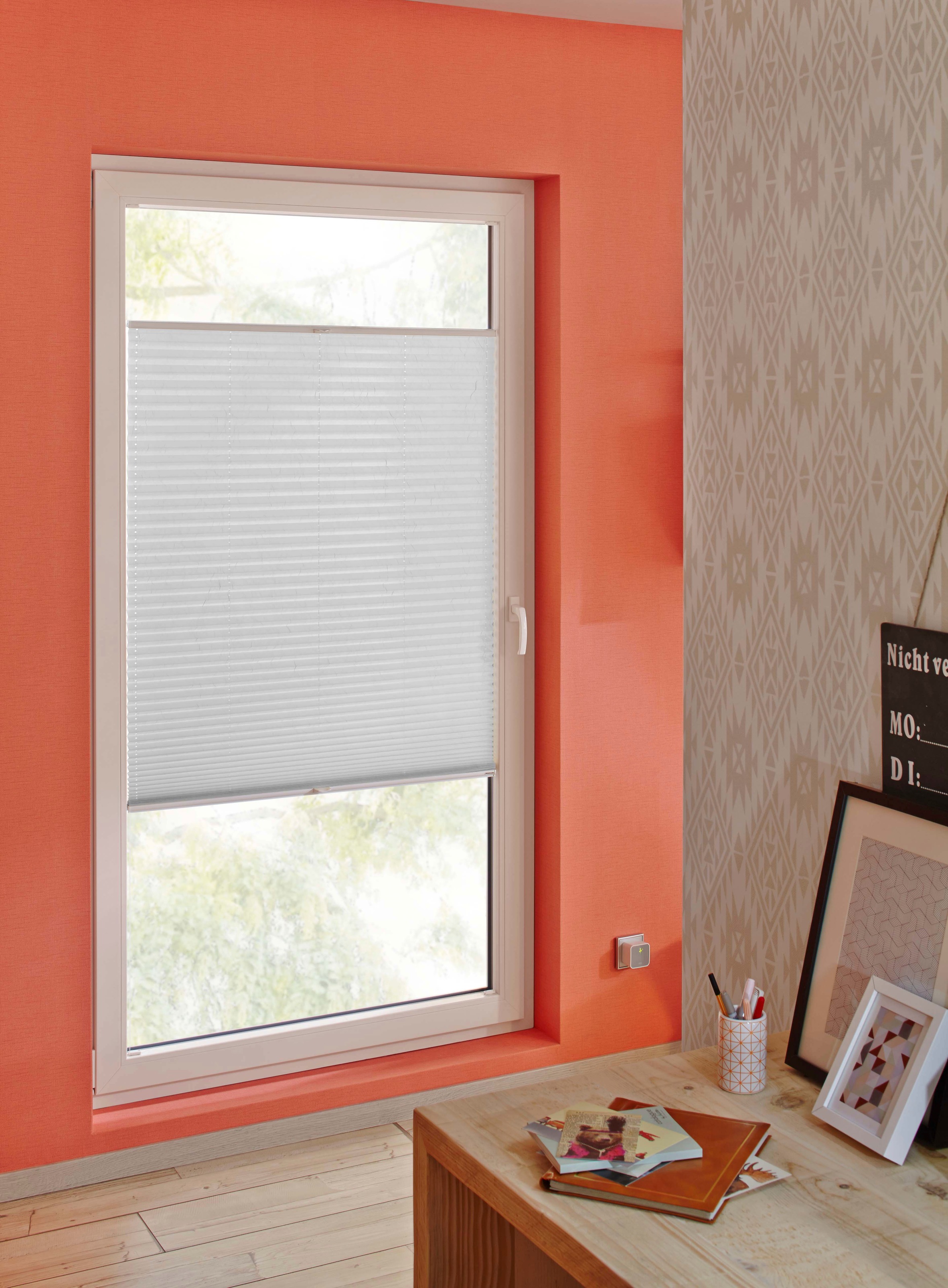 sunlines Plissee »One Size Style Crush« blickdicht ohne Bohren verspannt günstig online kaufen