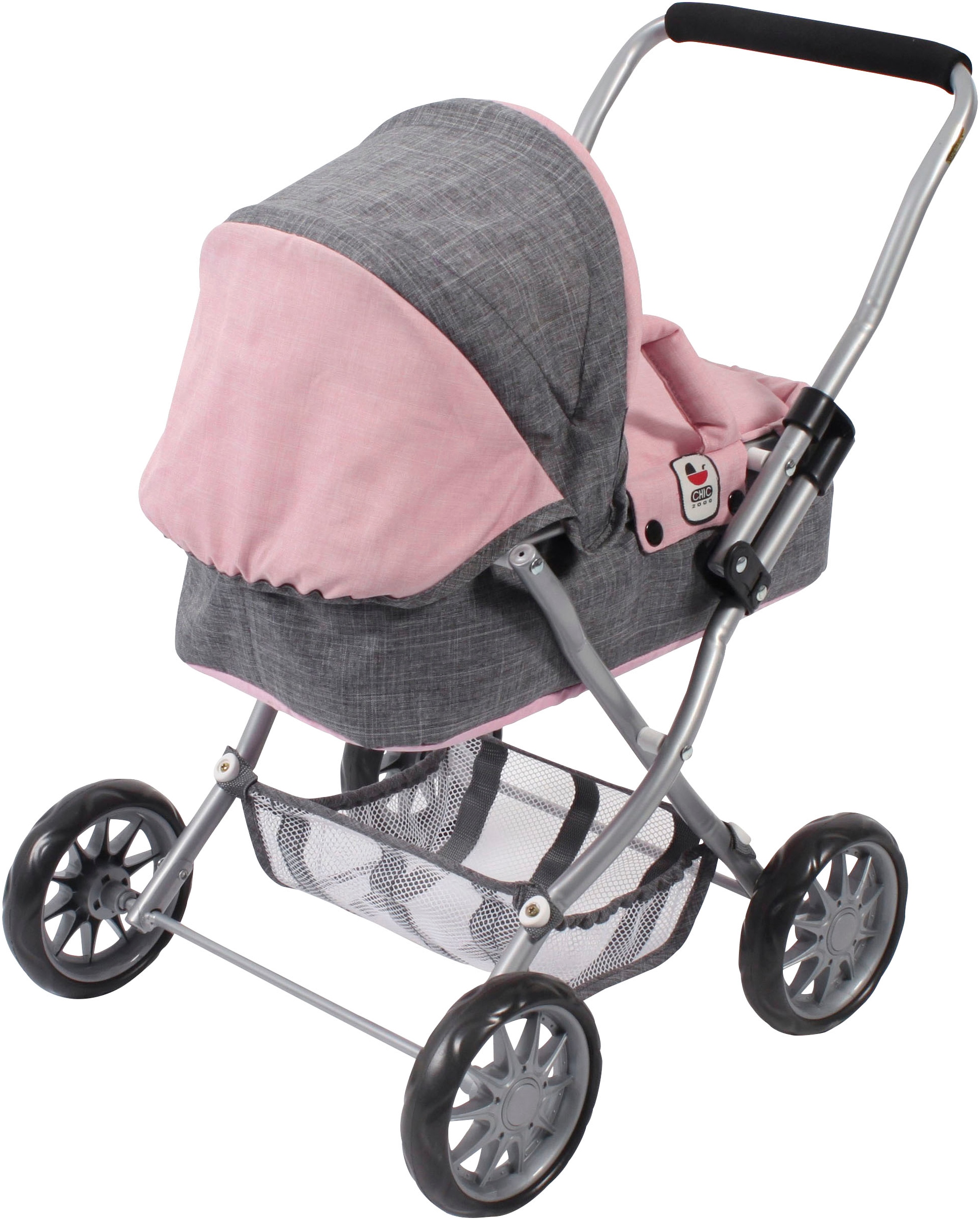 CHIC2000 Puppenwagen »Smarty, Melange rosa«