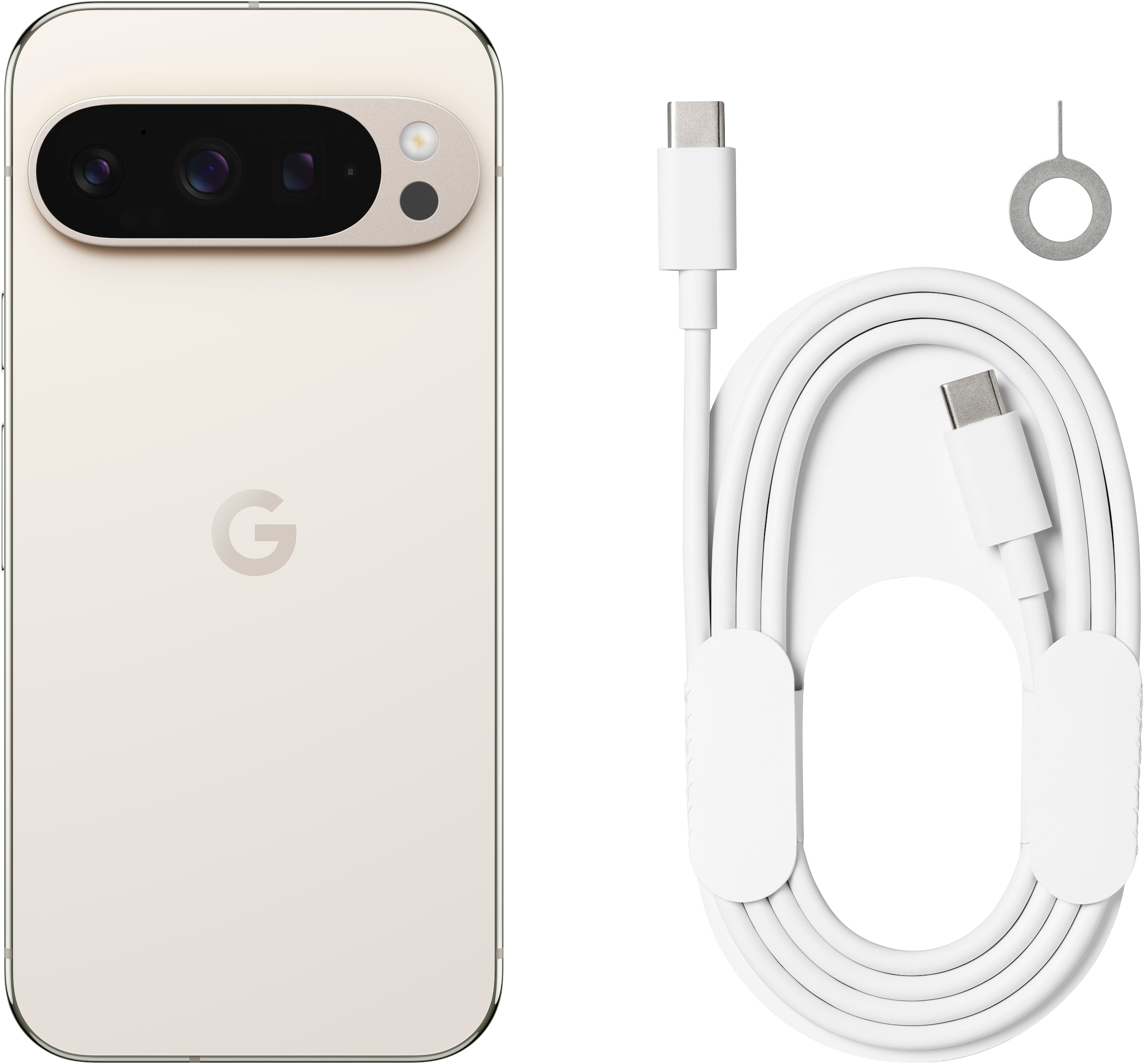 Google Smartphone »Pixel 9 Pro, 128 GB«, porcelain