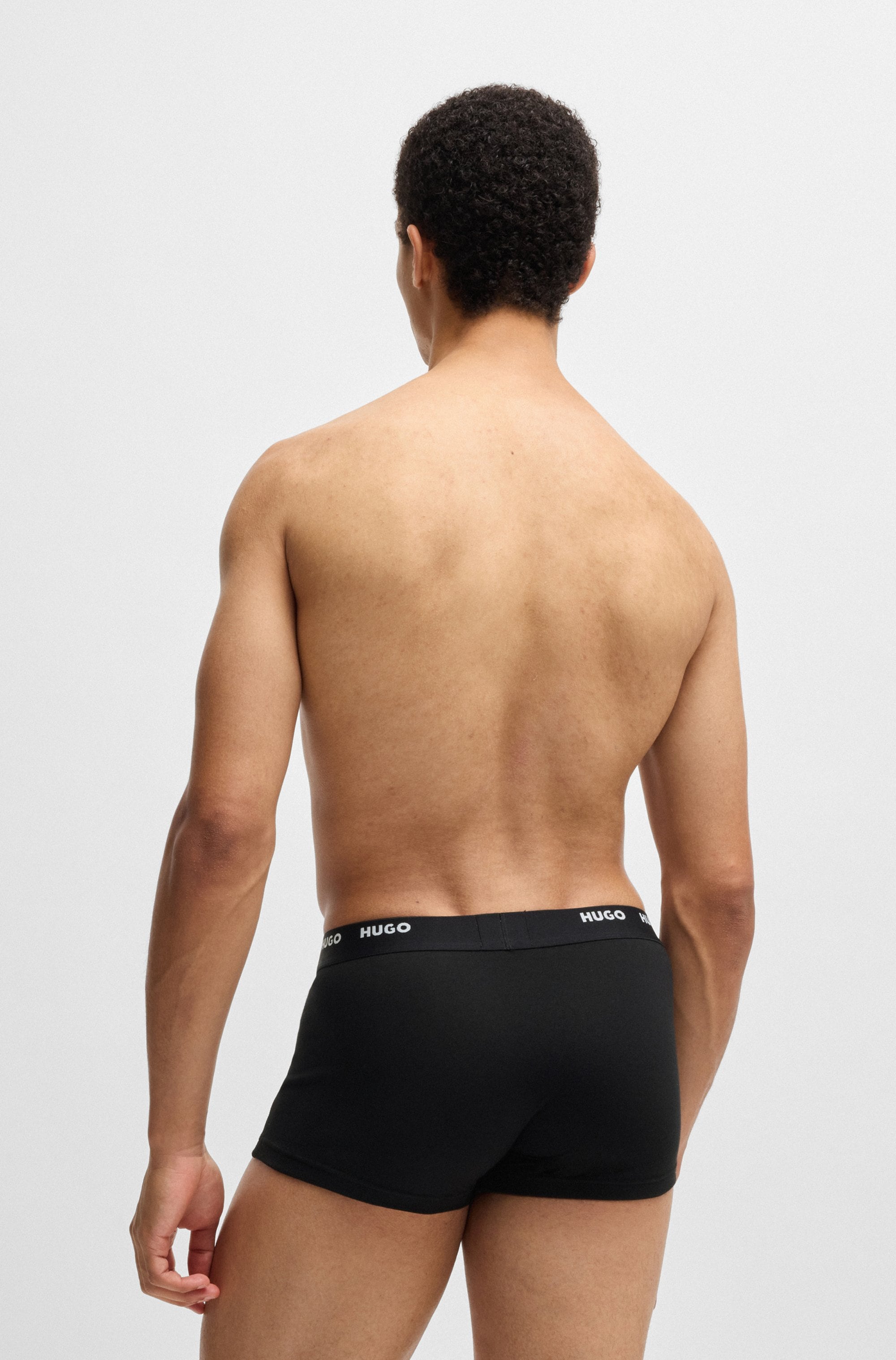 HUGO Underwear Trunk »TRUNK FIVE PACK« 5 Stk. mit HUGO Logoschriftzug am Bund