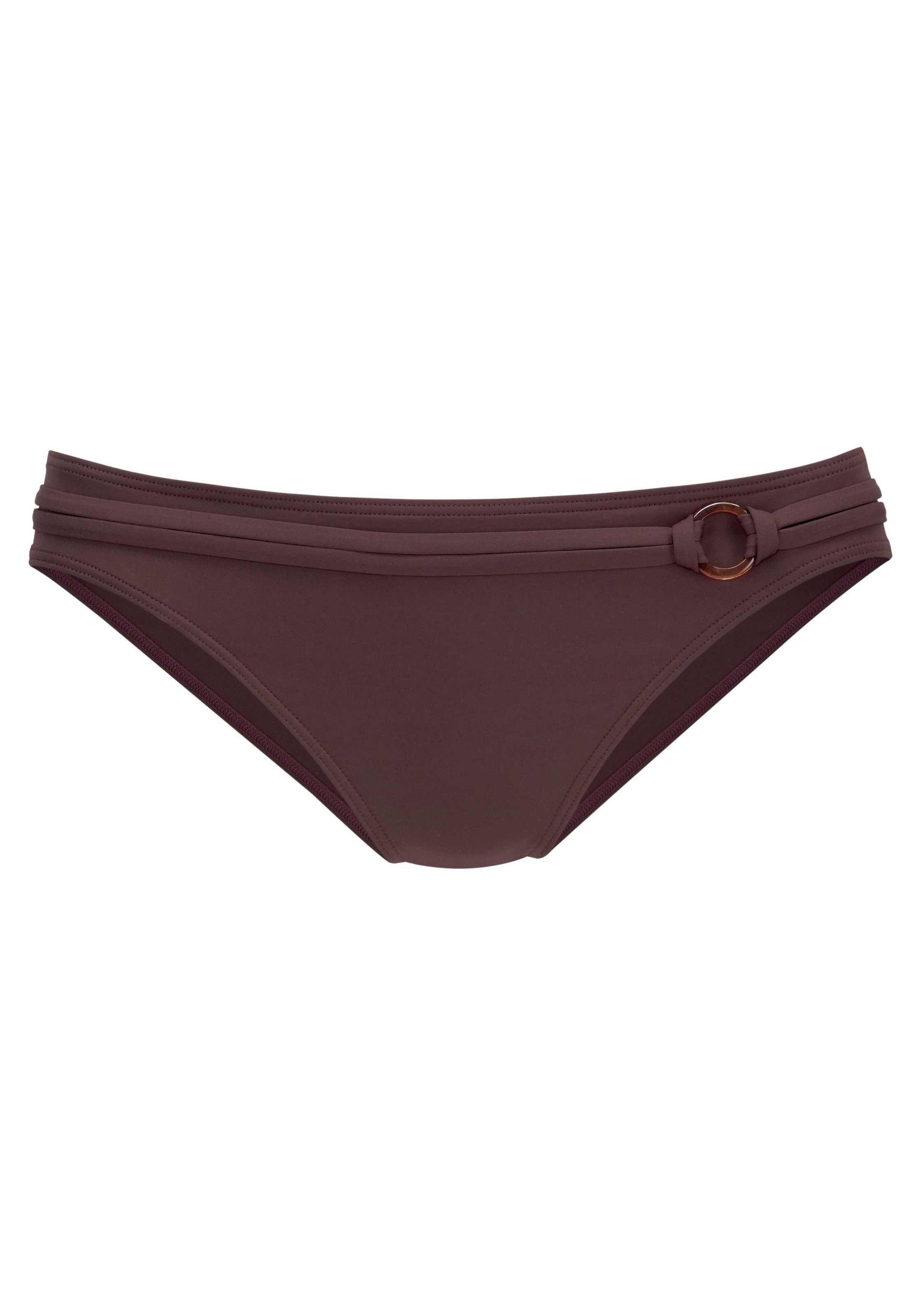 s.Oliver Bikini-Hose »Rome«, mit Ziergürtel
