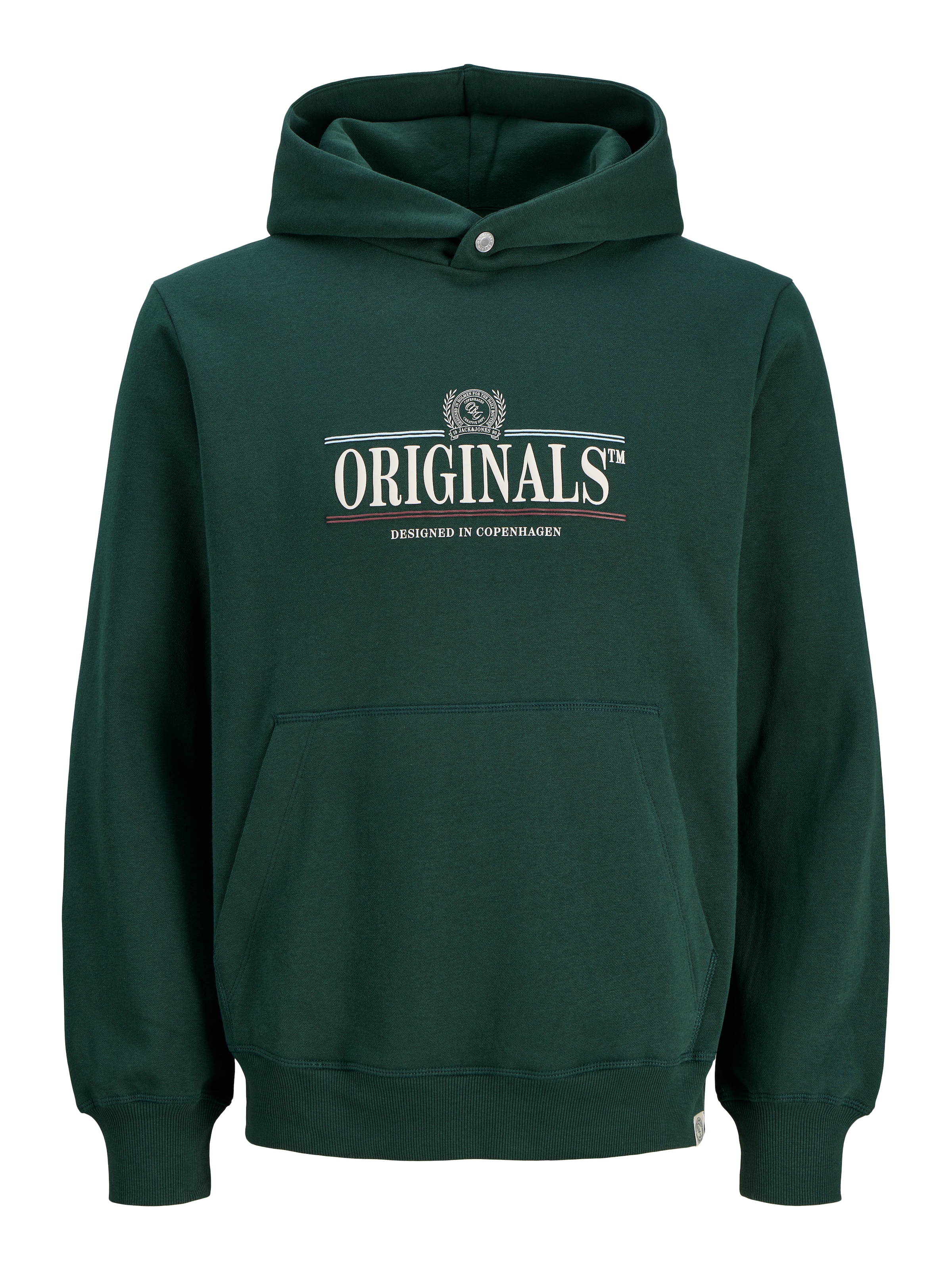 Jack & Jones Kapuzensweatshirt »JORFREDERIKSBERG GRAPHIC BOX SWEAT HOOD«, Baumwollmischung, regular fit
