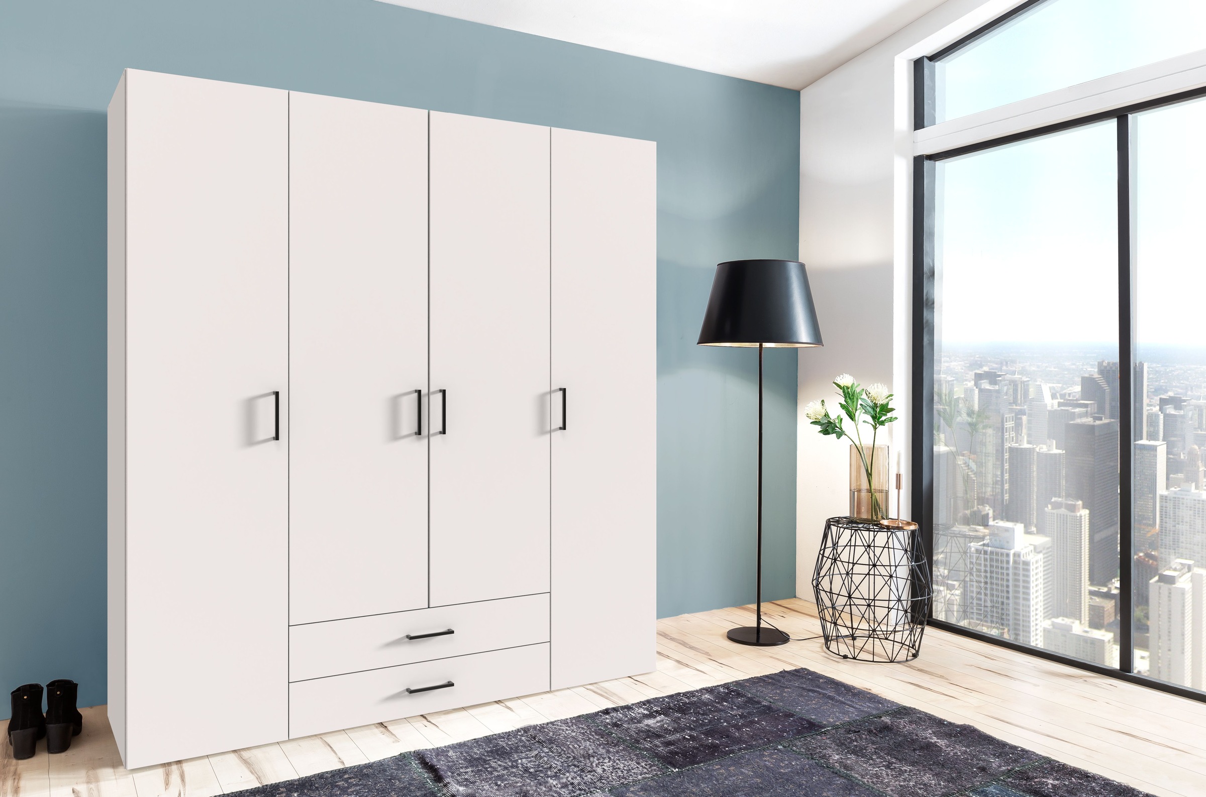 Wimex Drehtürenschrank »Mugano, 135 oder 180cm breit, 208 oder 236cm hoch, günstig online kaufen