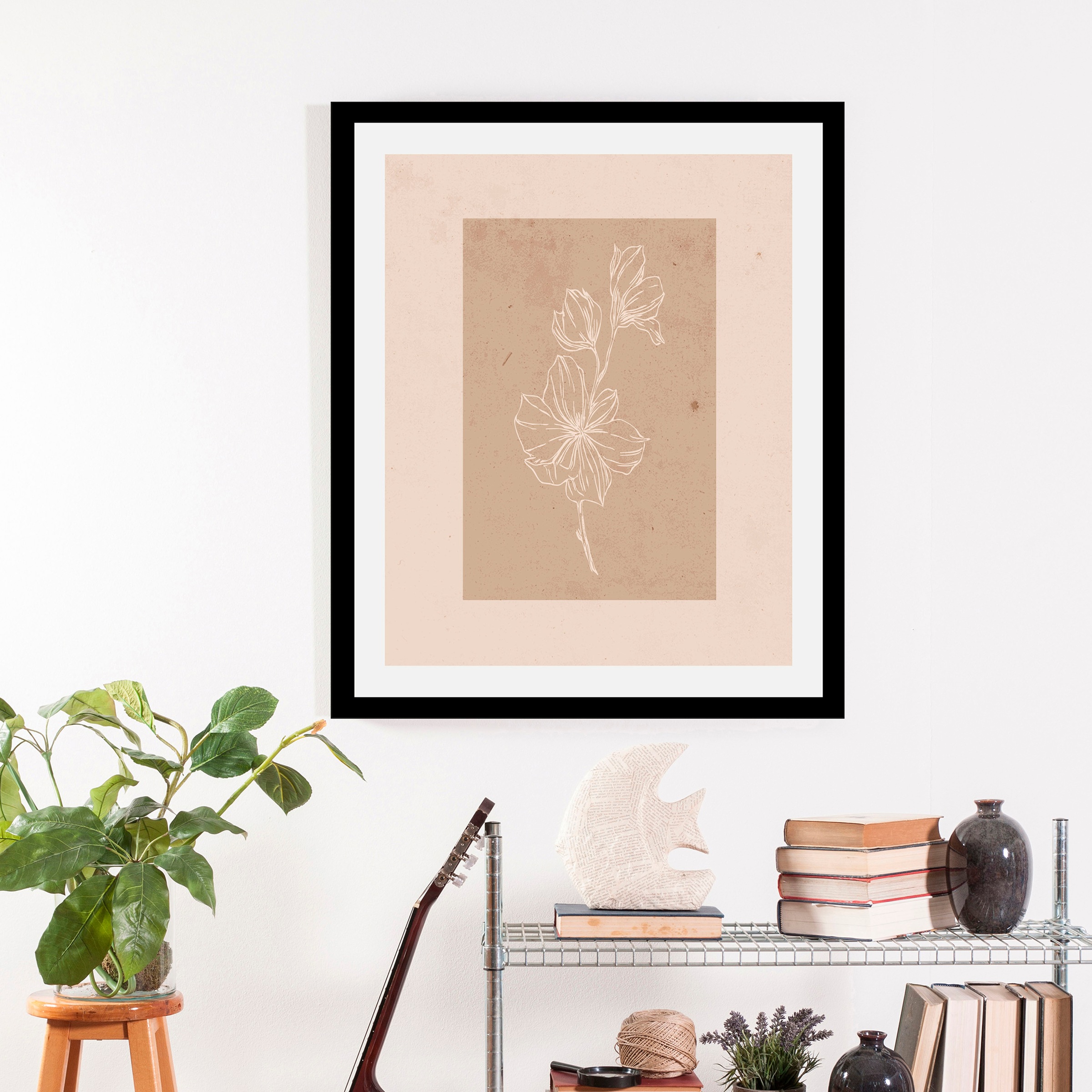 queence Bild »Havanna«, (1 St.), HD Premium Poster-Druck inkl. Holzrahmen günstig online kaufen