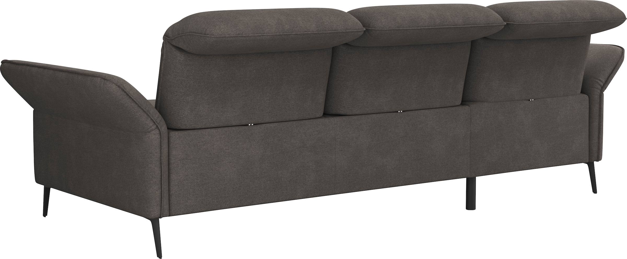 sit&more Ecksofa »Emely, inkl. Sitztiefenverstellung«, wahlweise mit Bettfunktion,Bettkasten,Kopf- & Armteilverstellung