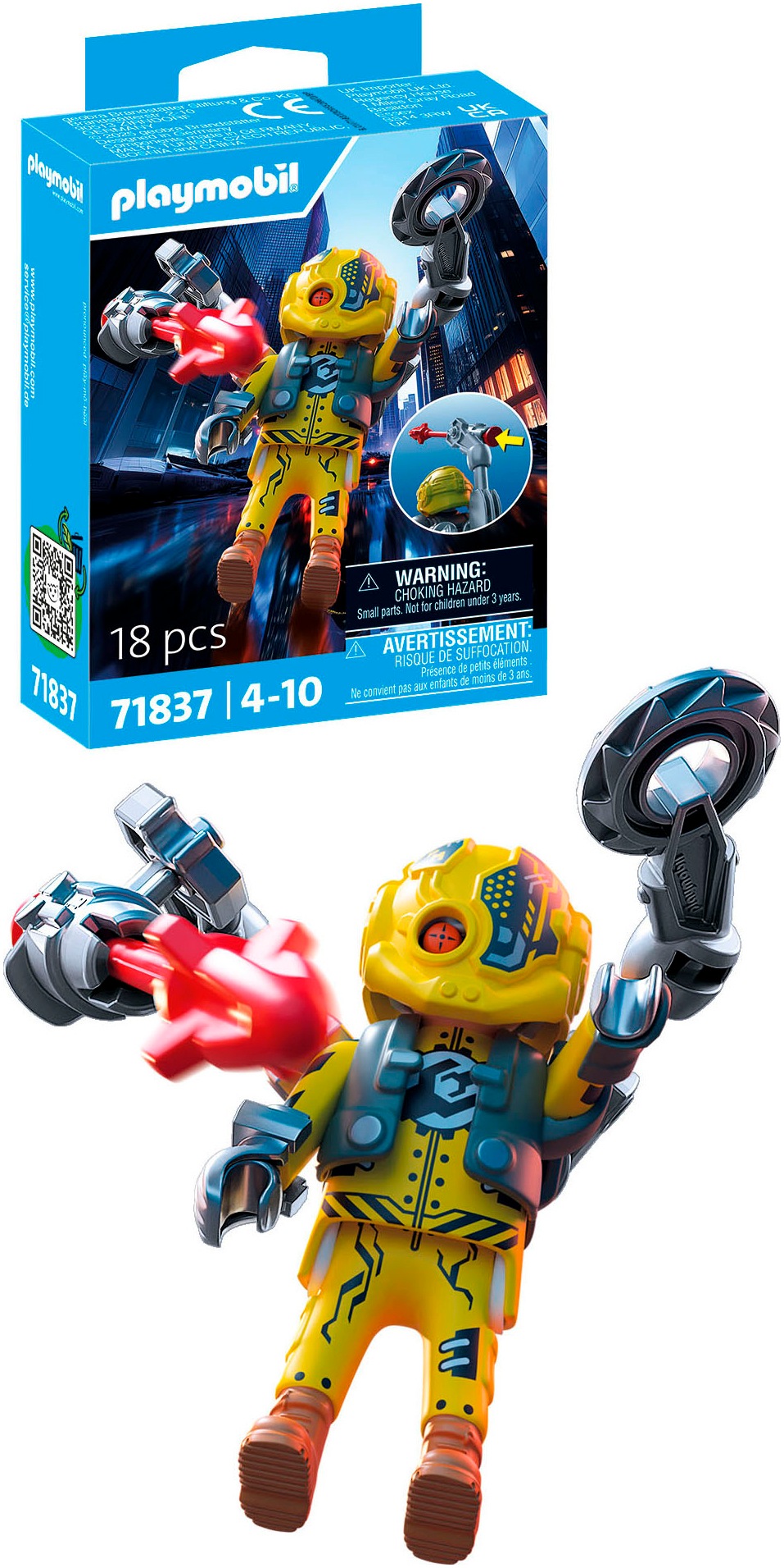 Playmobil® Konstruktions-Spielset »Roboter-Held (71837), Heroes« günstig online kaufen