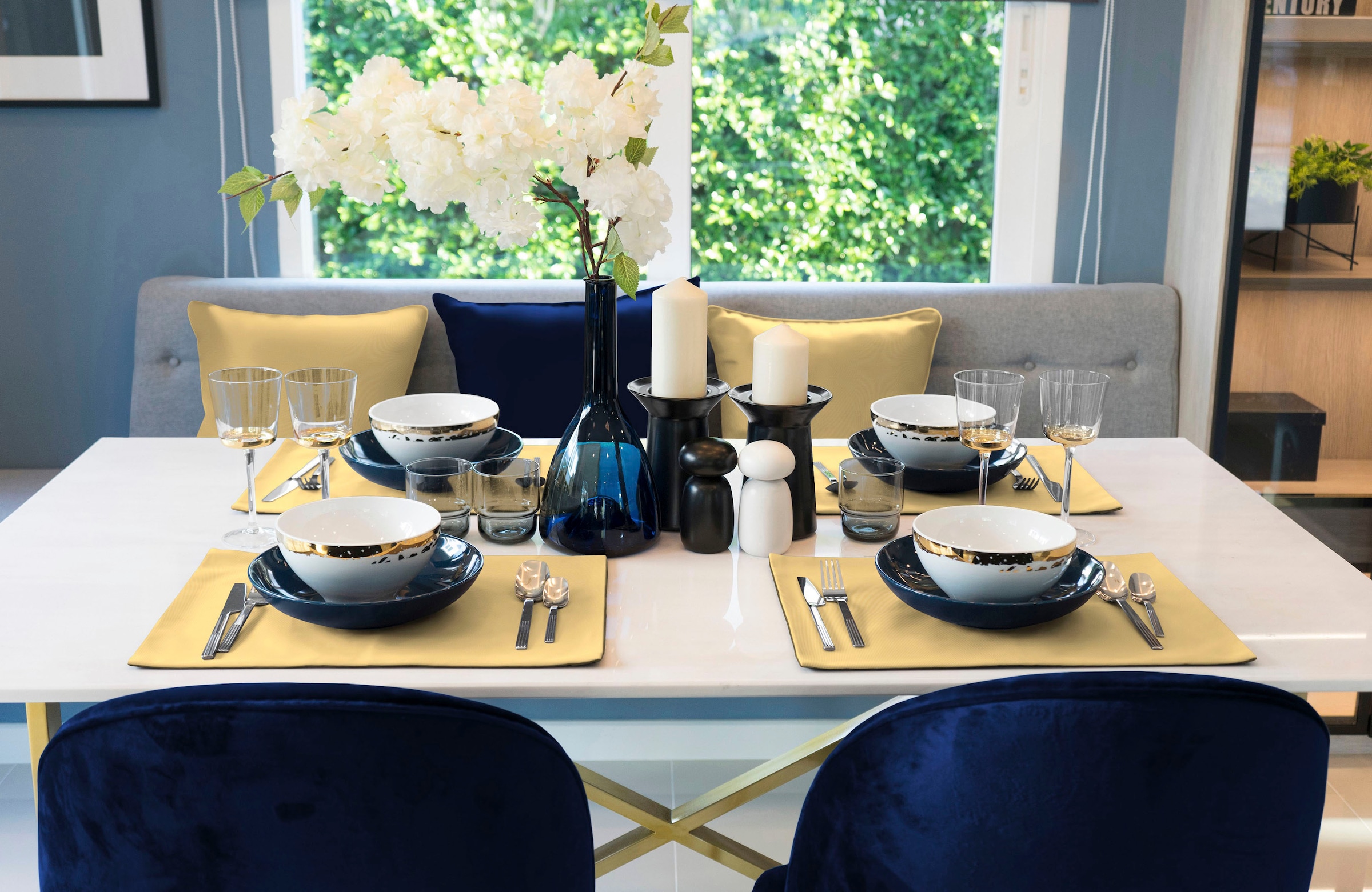 Adam Platzset »Uni Collection Light« GOTS zertifiziert, Made in Germany günstig online kaufen