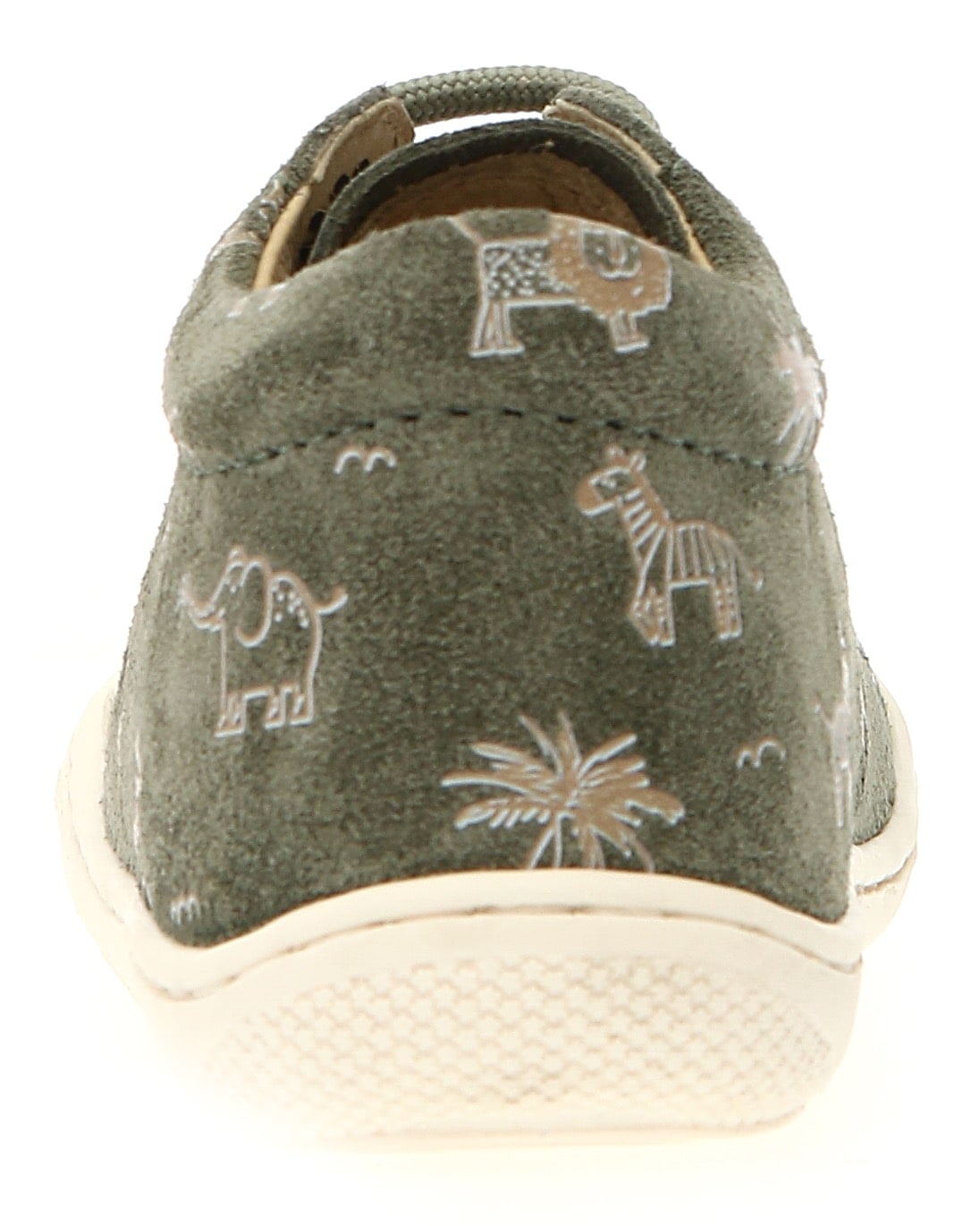 Naturino Lauflernschuh »COCOON PR. SAVANA«, Schnürschuh, Barfußschuh mit Print, Größenschablone zum Download