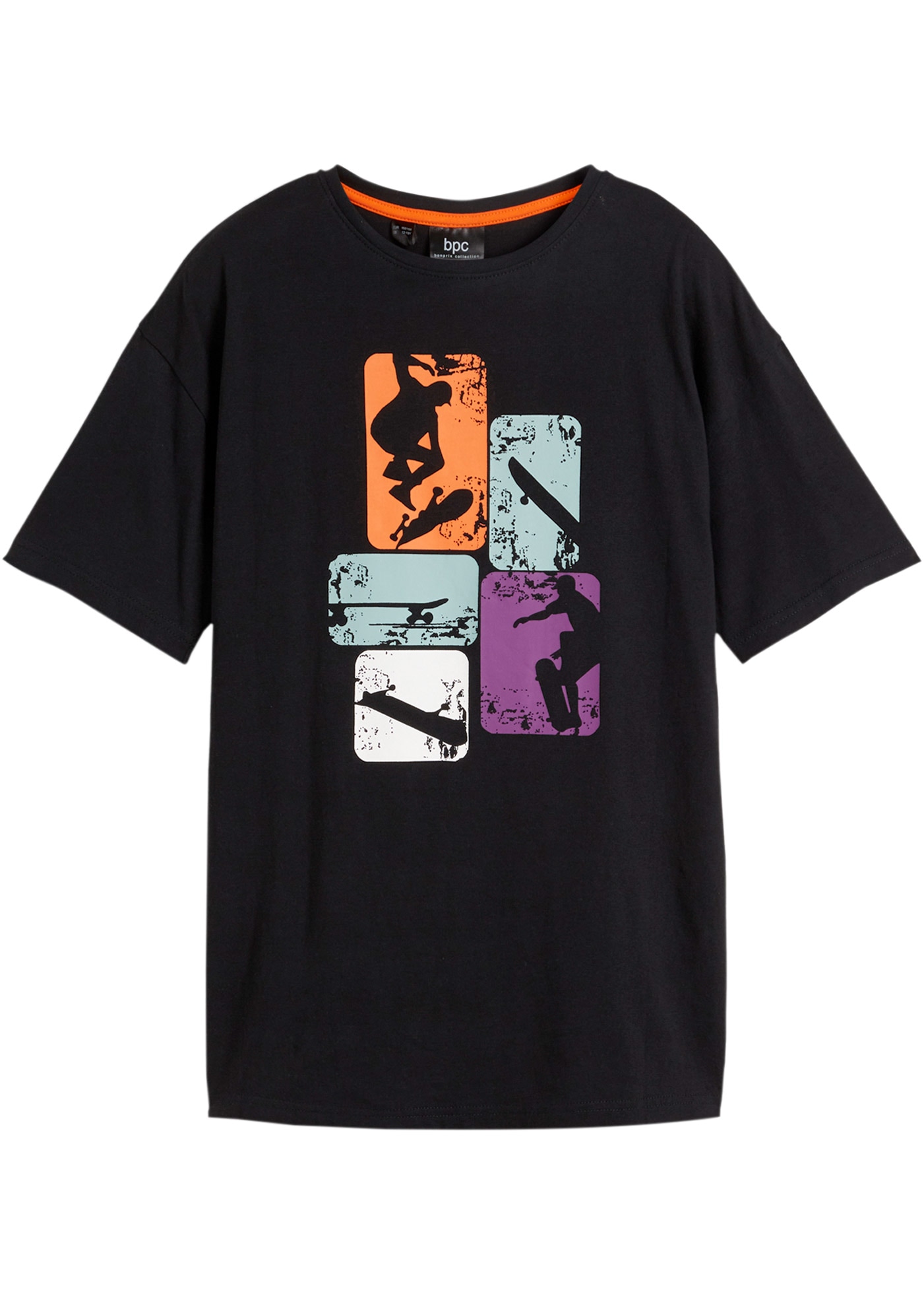 bonprix T-Shirt »T-Shirt aus reiner Baumwolle«, T-Shirt aus reiner Baumwolle
